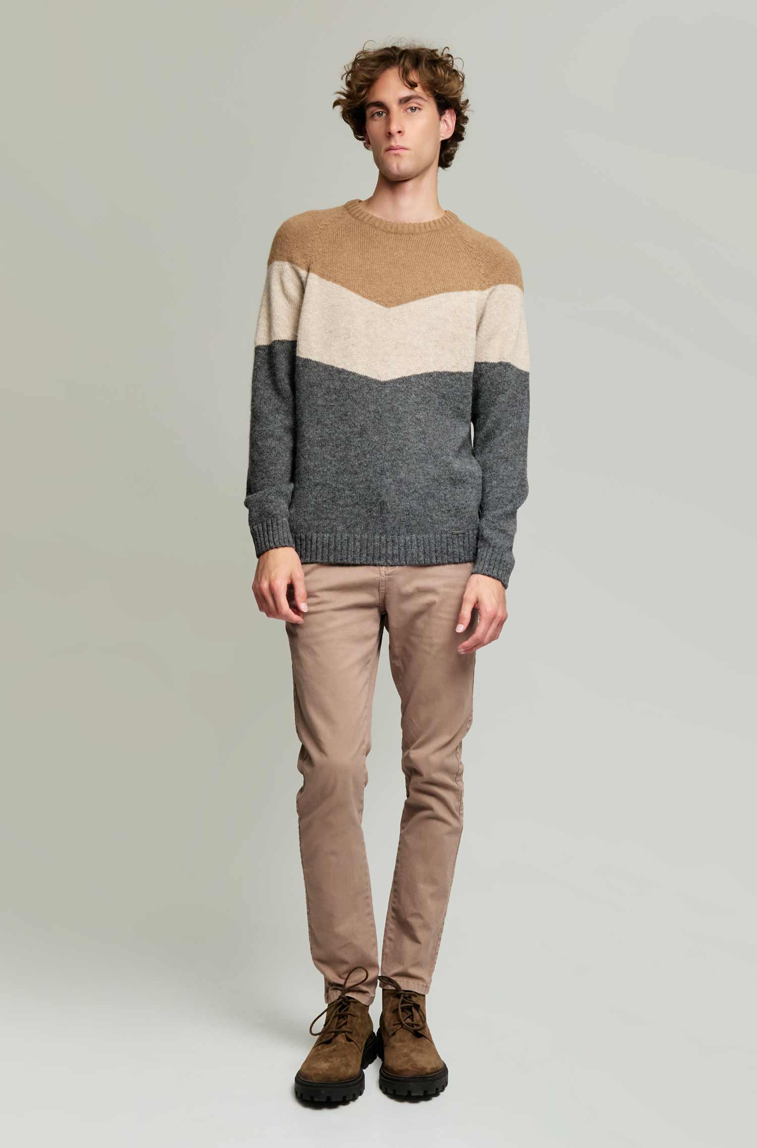 Baby Alpaka Pullover YANNICK für Kinder - weich & kuschelig