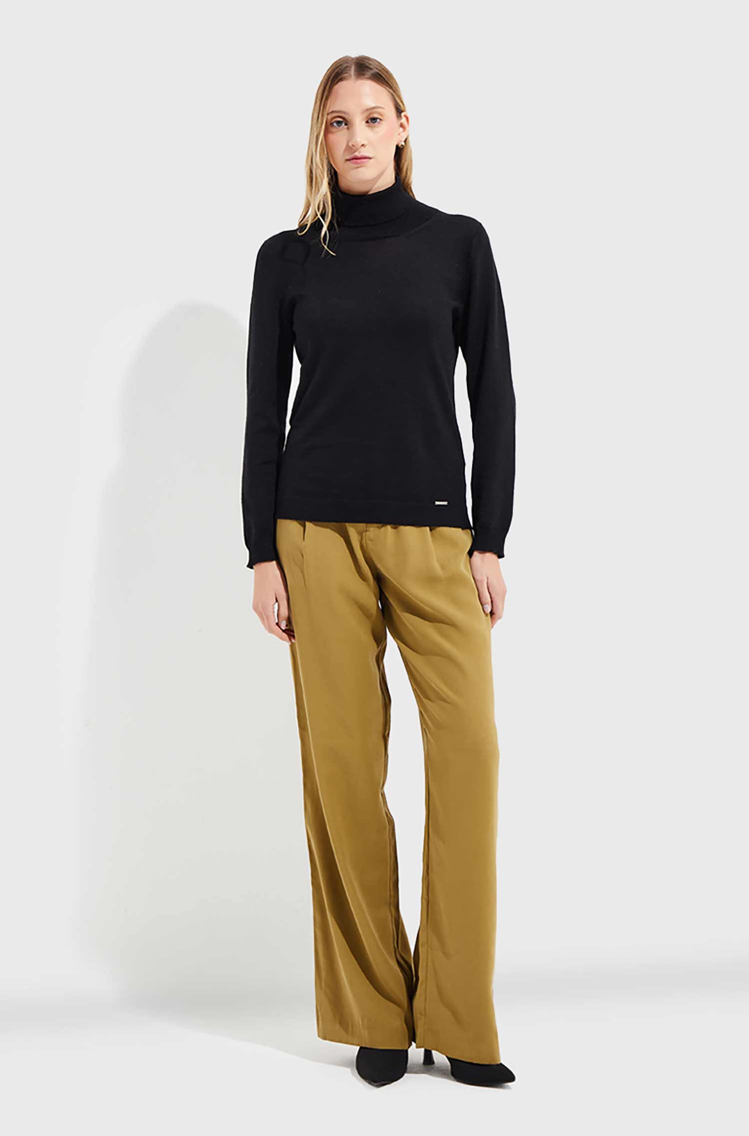 Alpaka Pullover YSOLA aus Baby Alpaka & Seide