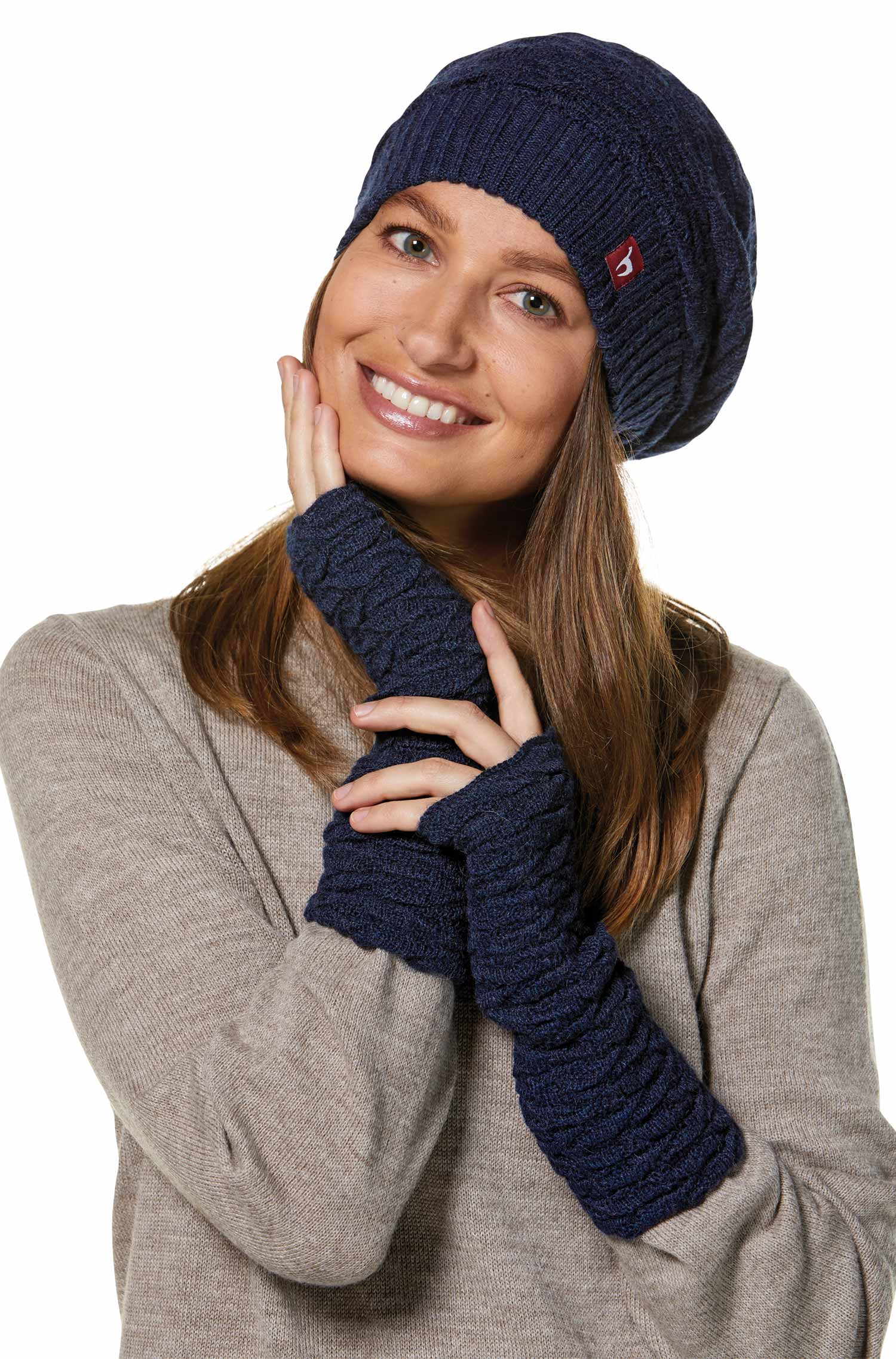 Alpaka Pulswärmer BIESEN aus 100% Baby Alpaka