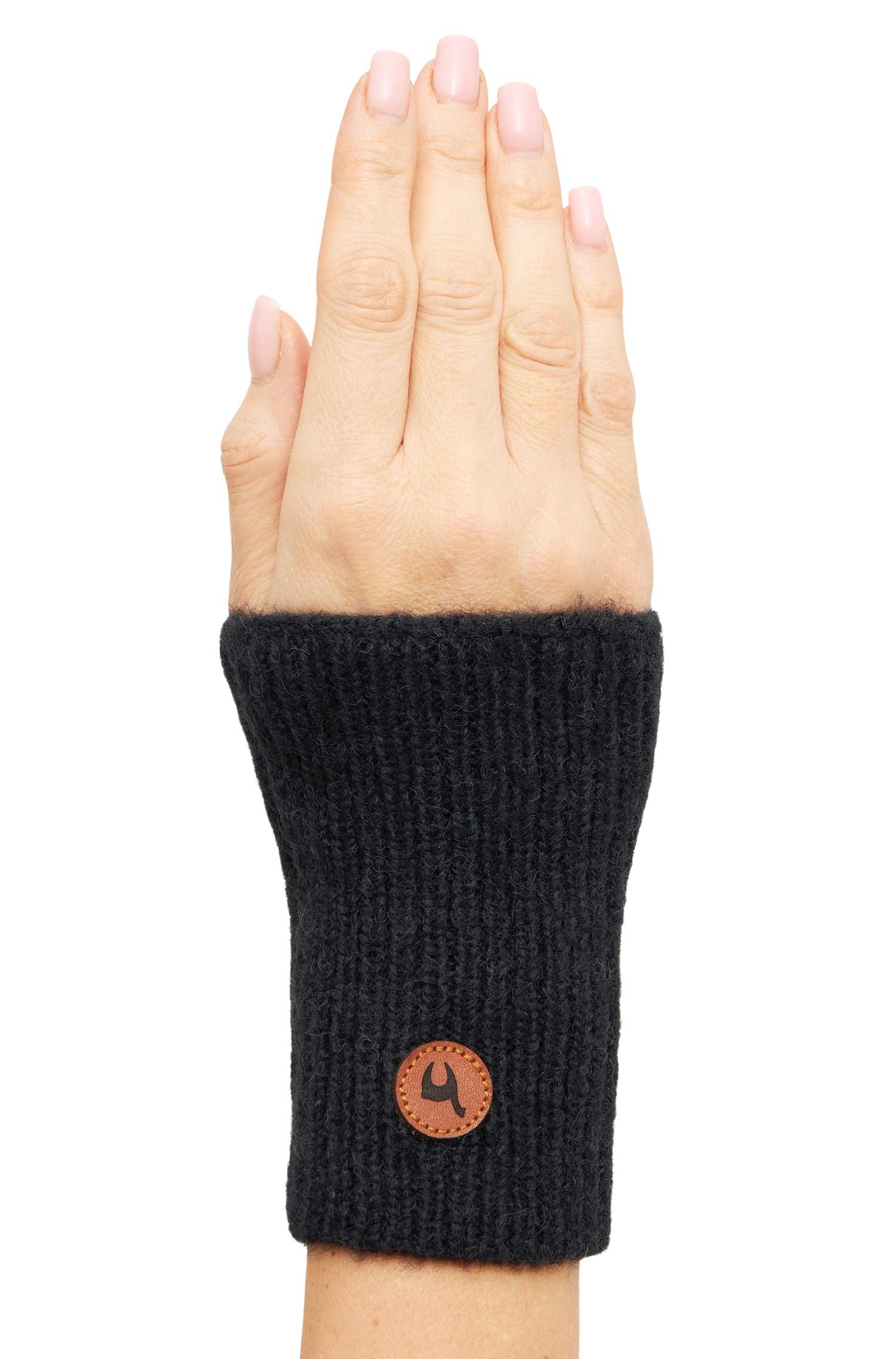 Alpaka Pulswärmer PACA aus Baby Alpaka-Merino-Mix