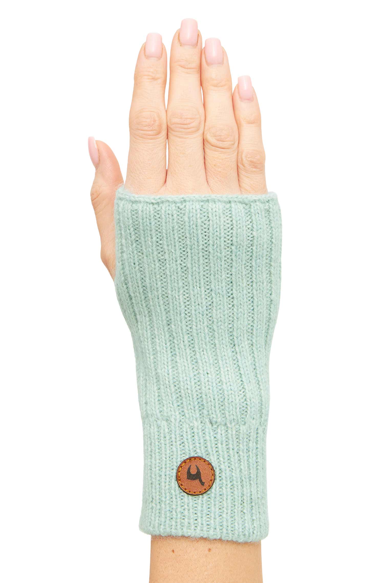 Alpaka Pulswärmer PACA mit Daumenloch aus Baby Alpaka-Merino-Mix