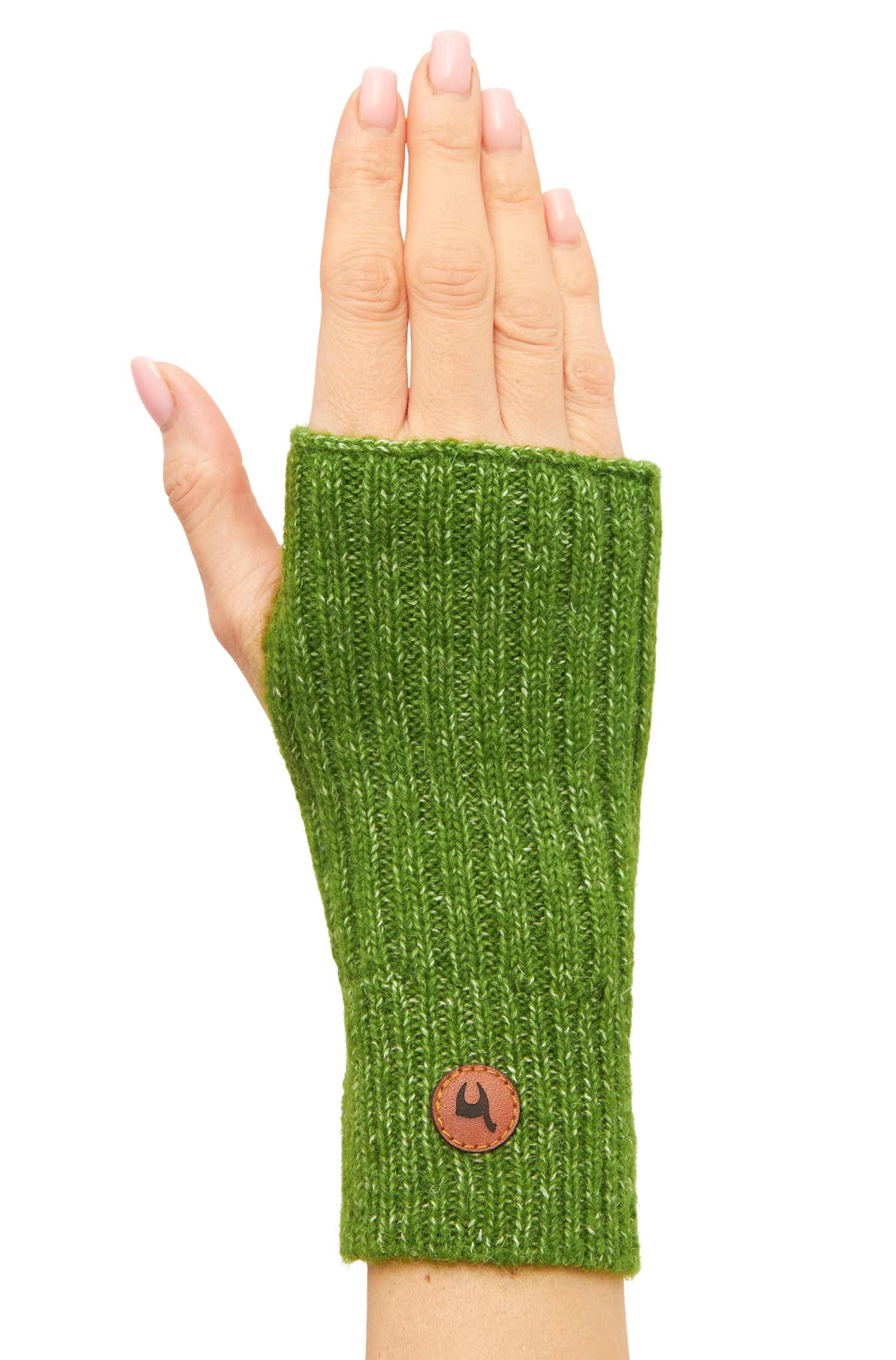 Alpaka Pulswärmer PACA mit Daumenloch aus Baby Alpaka-Merino-Mix