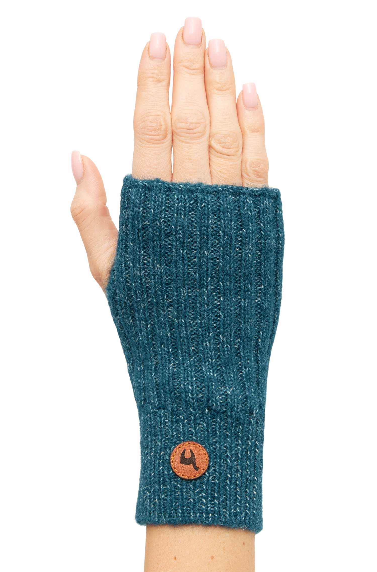 Alpaka Pulswärmer PACA mit Daumenloch aus Baby Alpaka-Merino-Mix