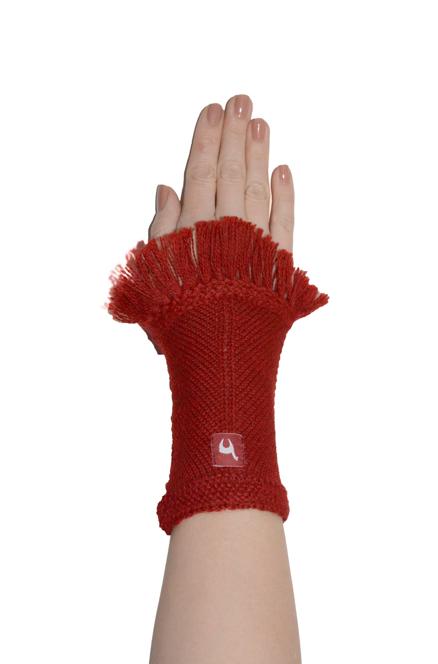 Alpaka Pulswärmer SPITZE aus 100% Baby Alpaka