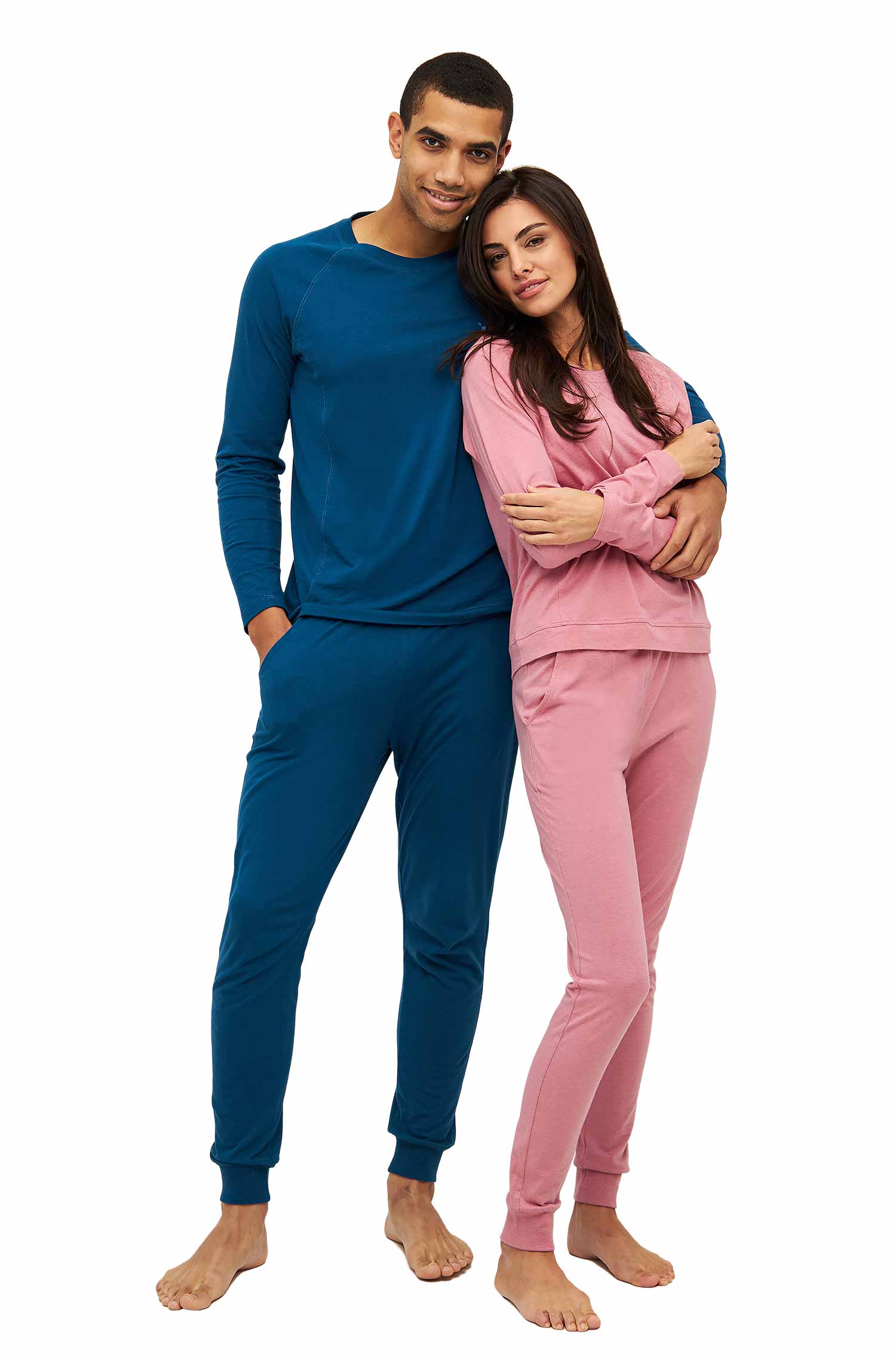 Alpaka Pyjama Damen Hose DREAMLINE aus Alpaka-Baumwoll-Mix