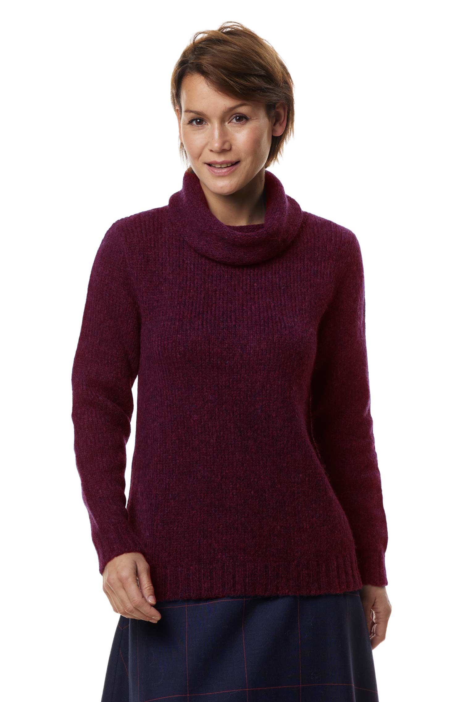 Alpaca turtleneck sweater ASA made of alpaca wool mix