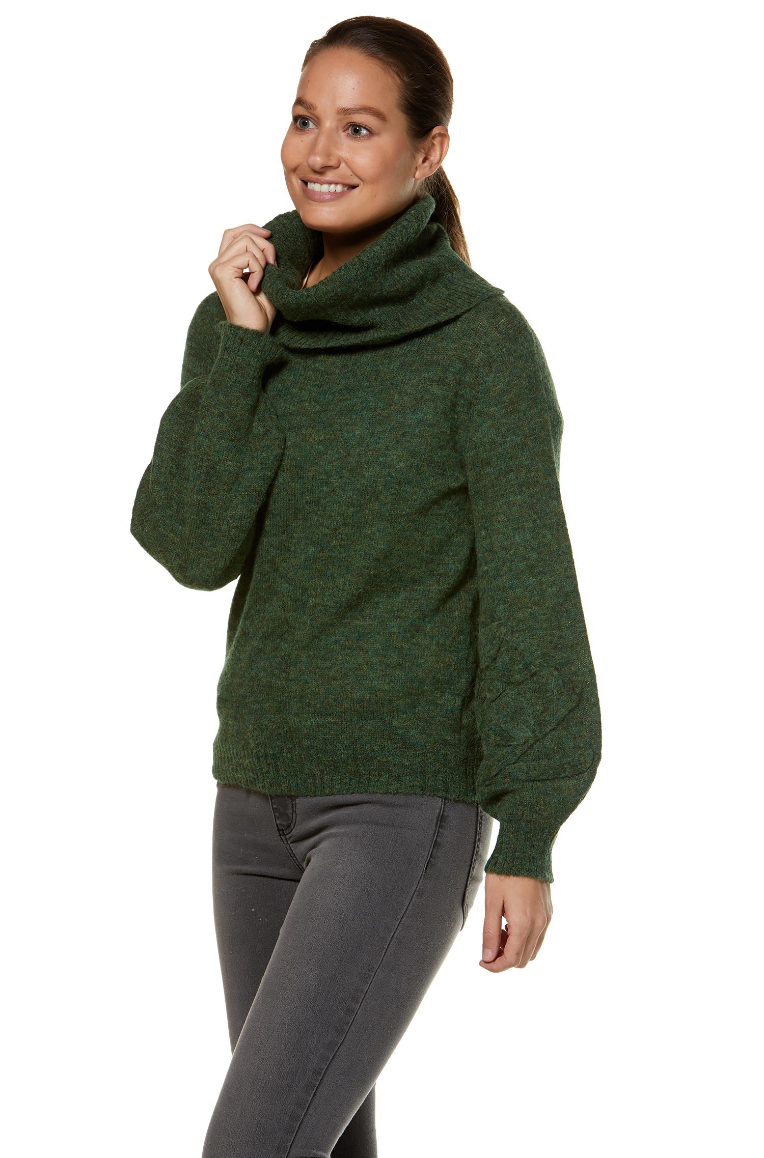 Alpaka Rollkragen Pullover SALOMON aus Alpaka Woll-Mix