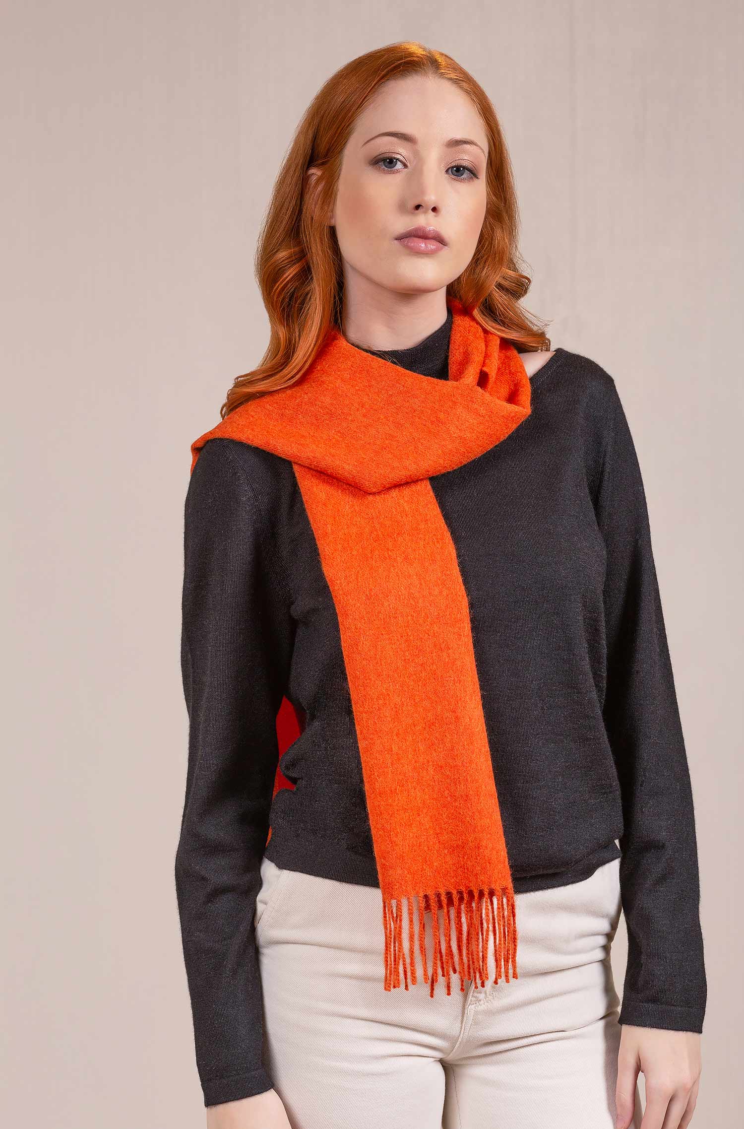 Alpaka Schal ADRIAN aus 100% Baby Alpaka