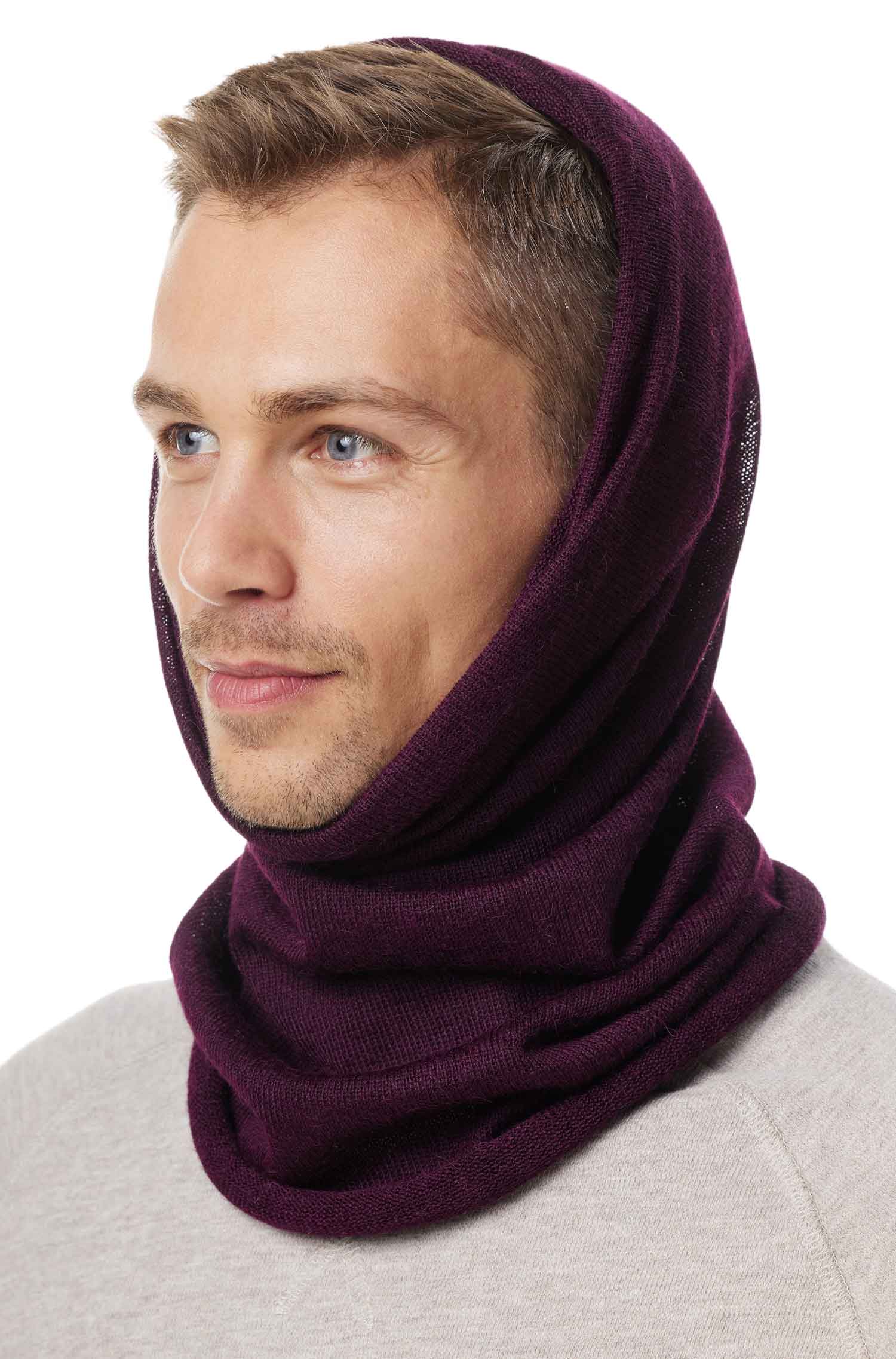 Alpaka Schal BERG-LOOP aus 100% Baby Alpaka