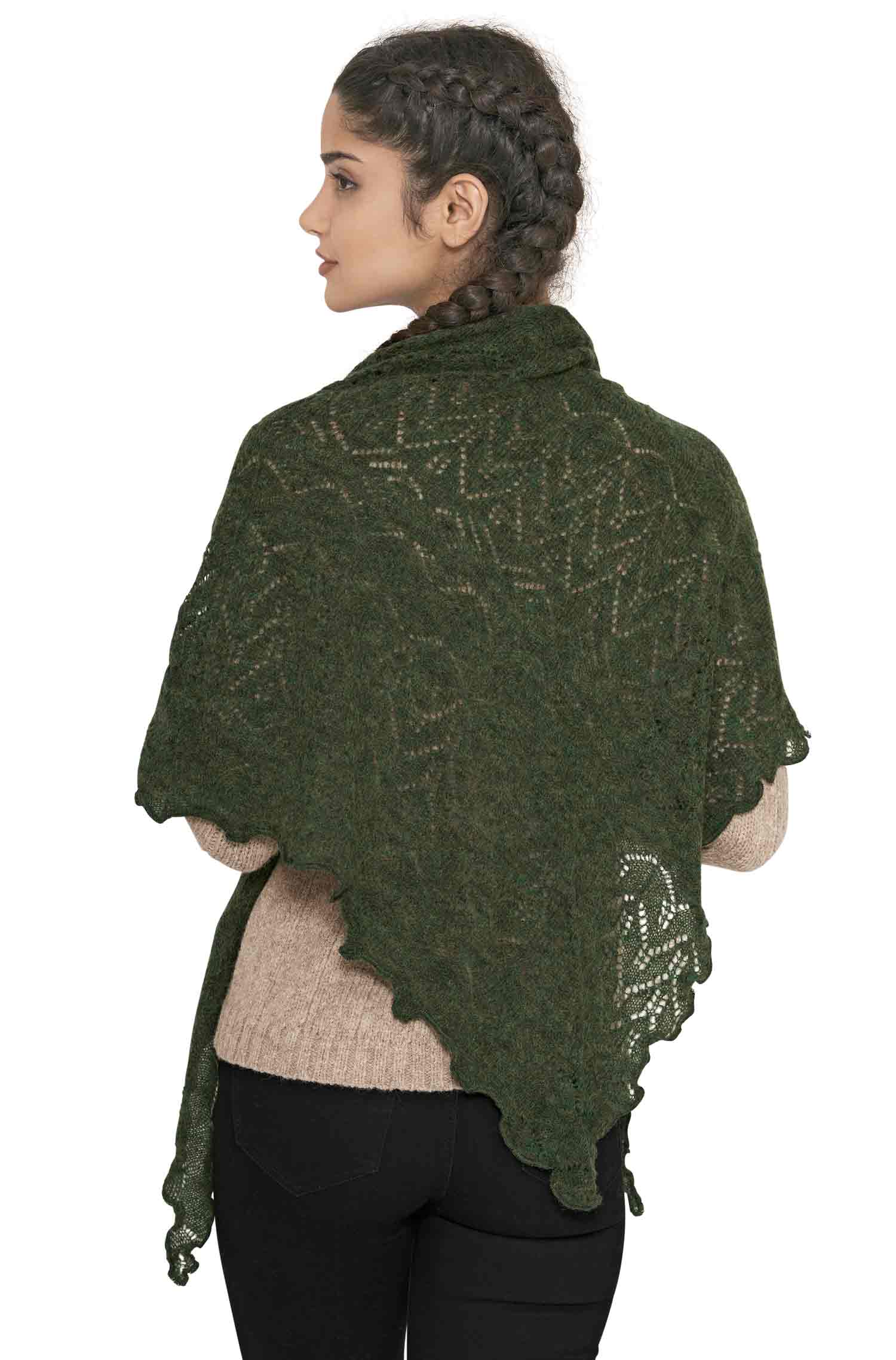 Alpaka Schal HADIA aus 55% Baby Alpaka & 26% Merino