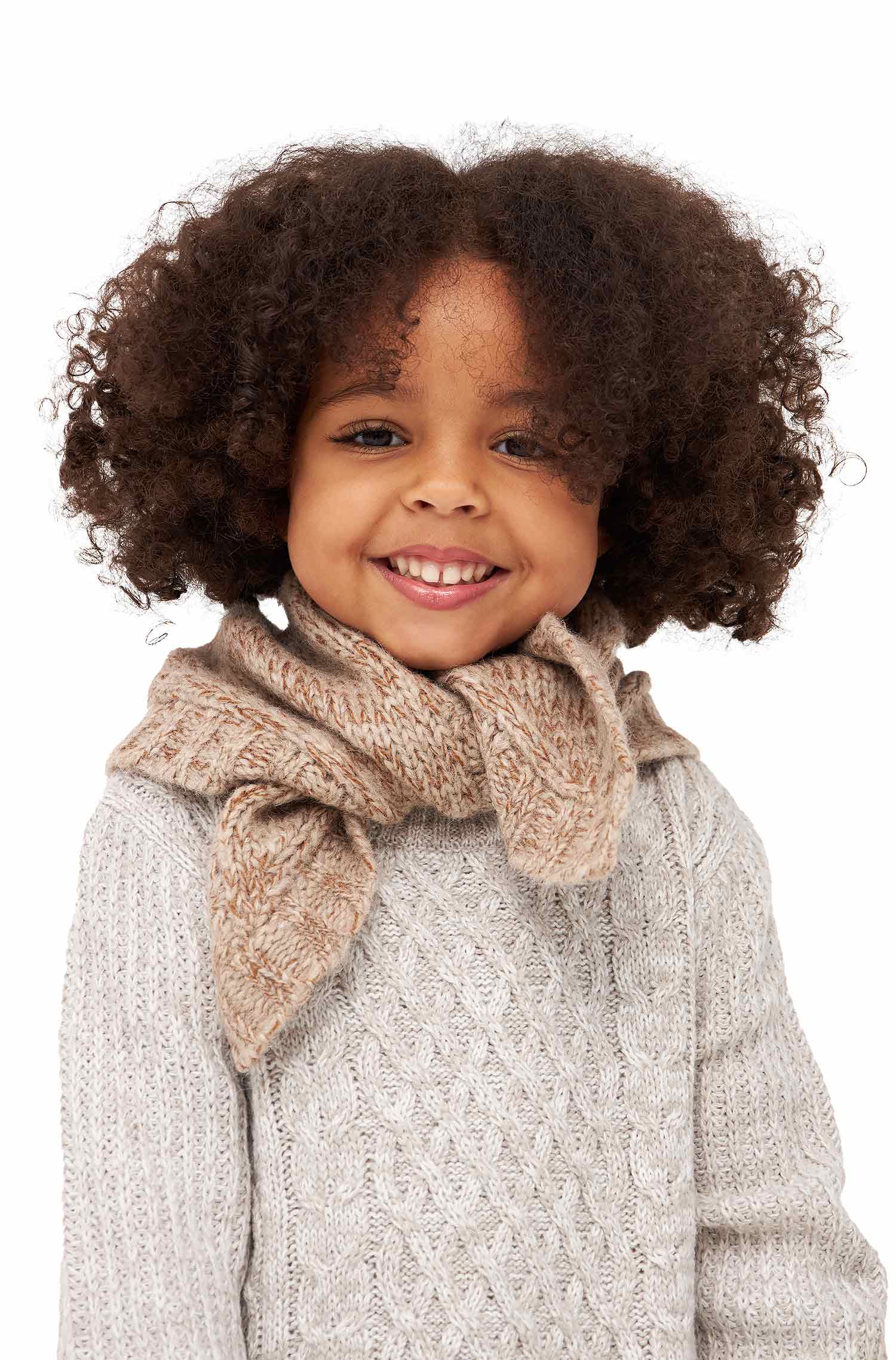 Alpaka Schal MOMO (für Kinder) aus Baby Alpaka-Merino-Mix