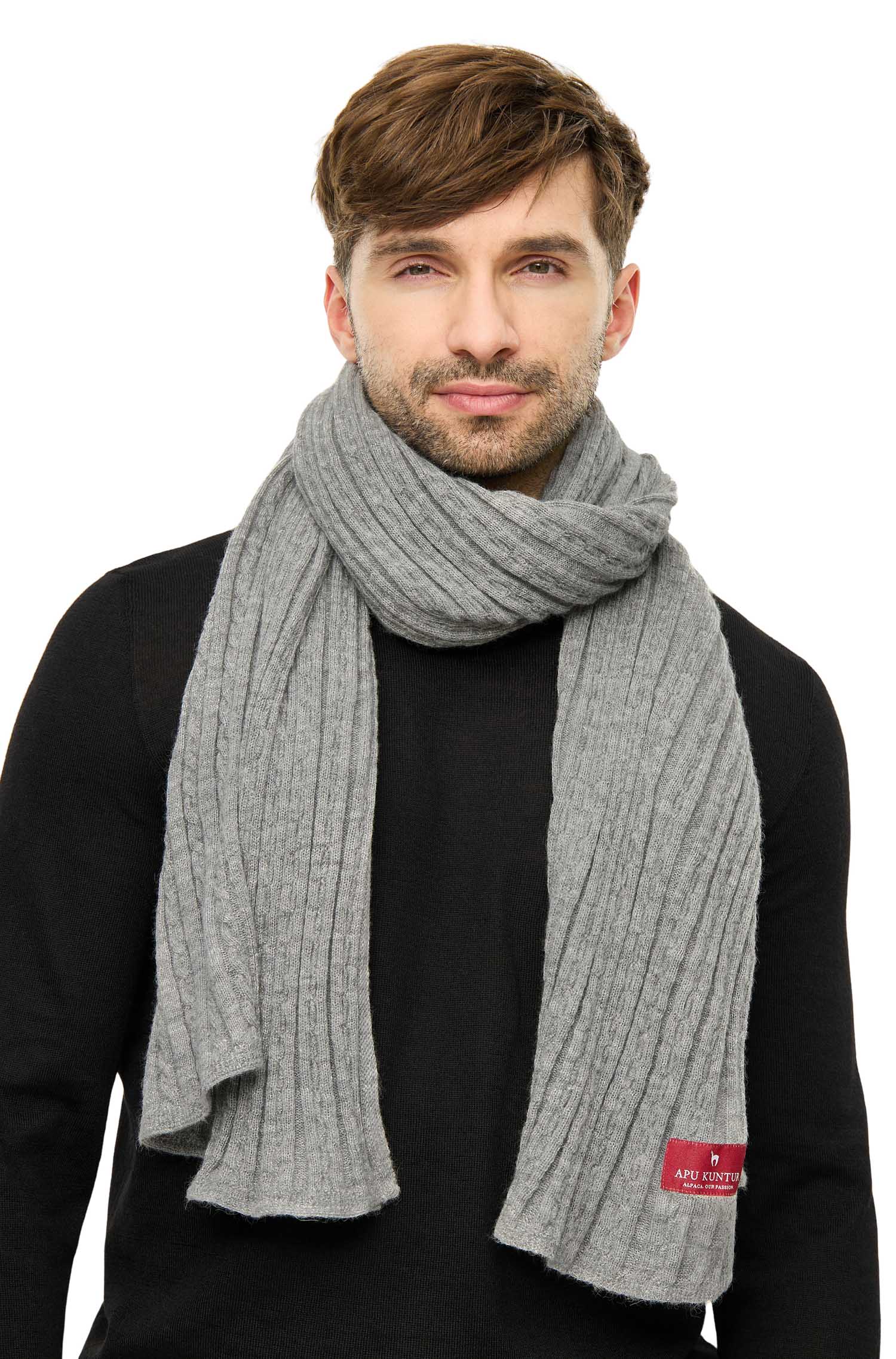 Alpaka Schal/Reisedecke SUAVE aus 100% Baby Alpaka