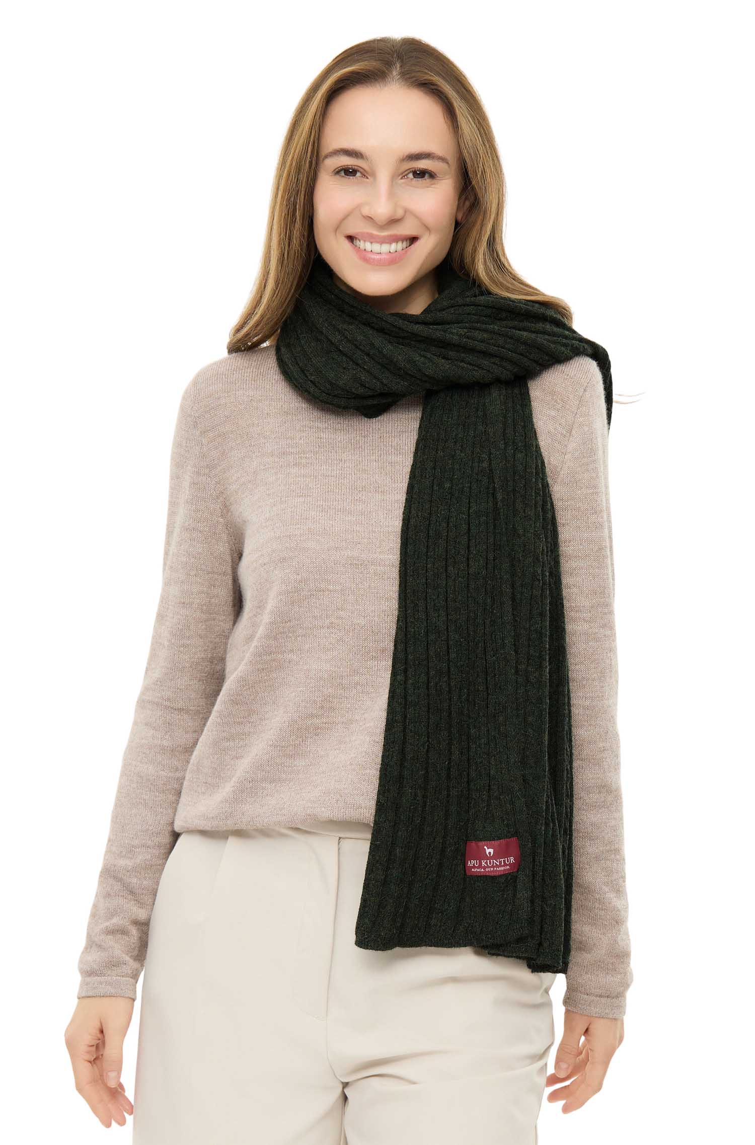 Alpaka Schal/Reisedecke SUAVE aus 100% Baby Alpaka