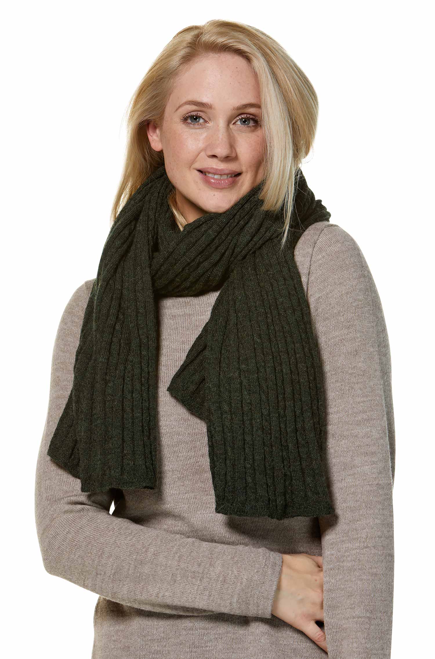 Alpaka Schal/Reisedecke SUAVE aus 100% Baby Alpaka