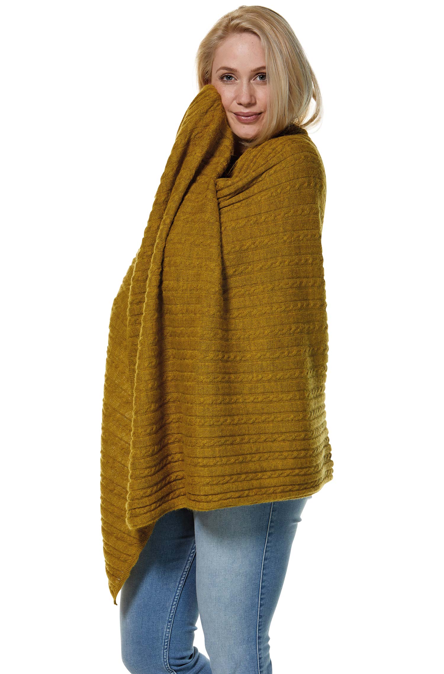 Alpaka Schal/Reisedecke SUAVE aus 100% Baby Alpaka