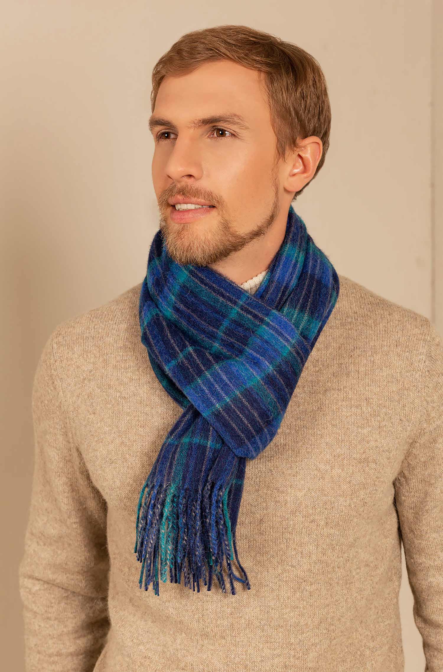 Alpaca scarf UANUCO made of 100% baby alpaca