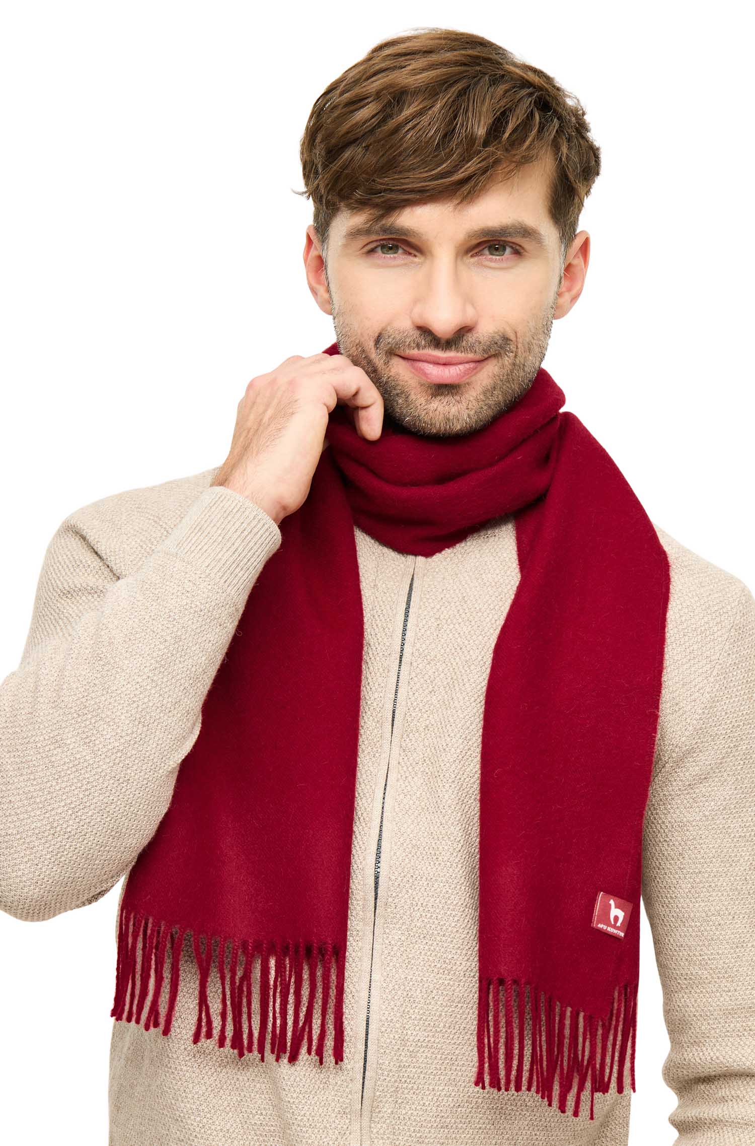 Alpaka Schal UNI aus 100% Baby Alpaka (30*180 cm)