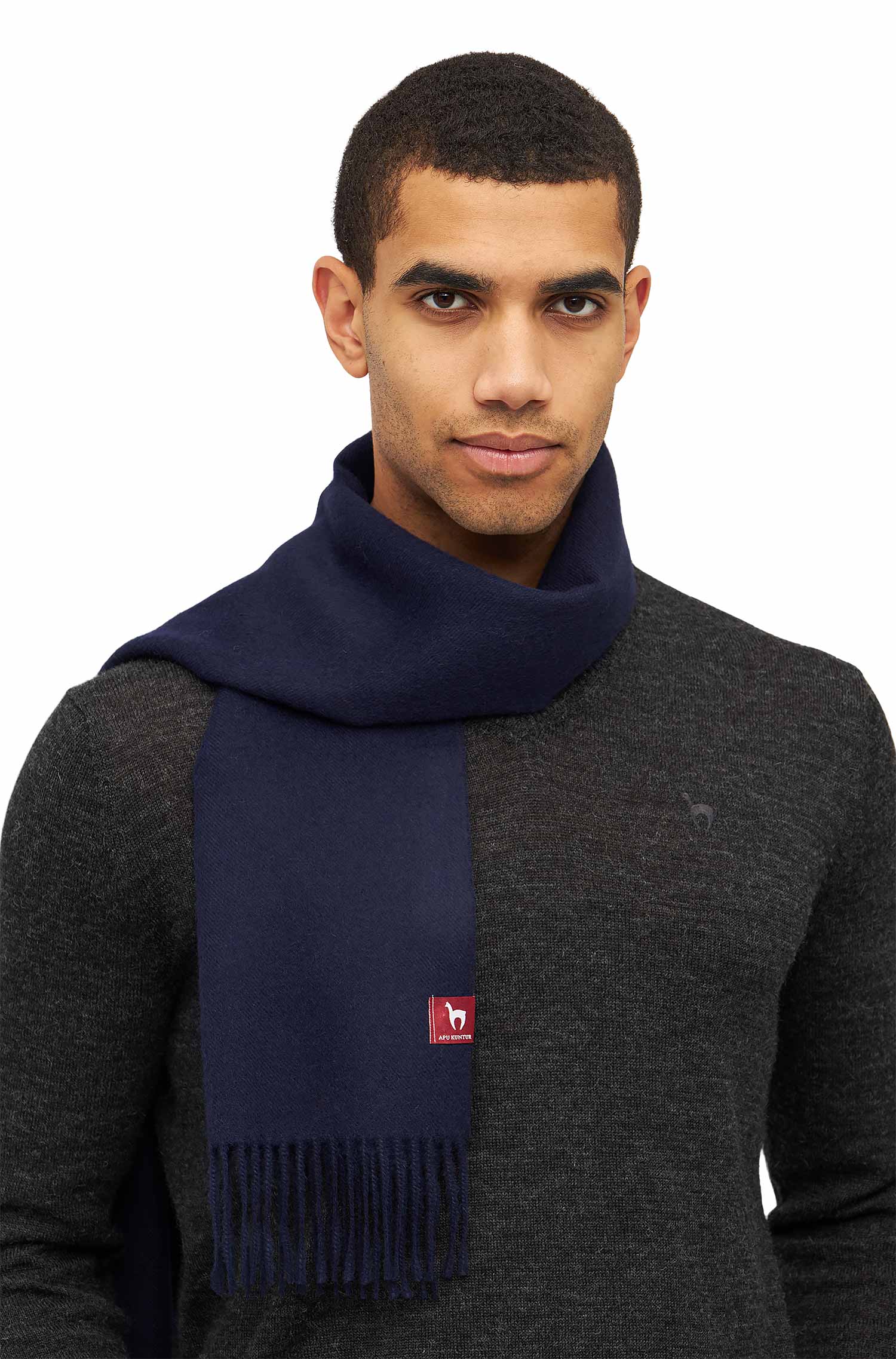 Alpaka Schal UNI aus 100% Baby Alpaka (30*180 cm)