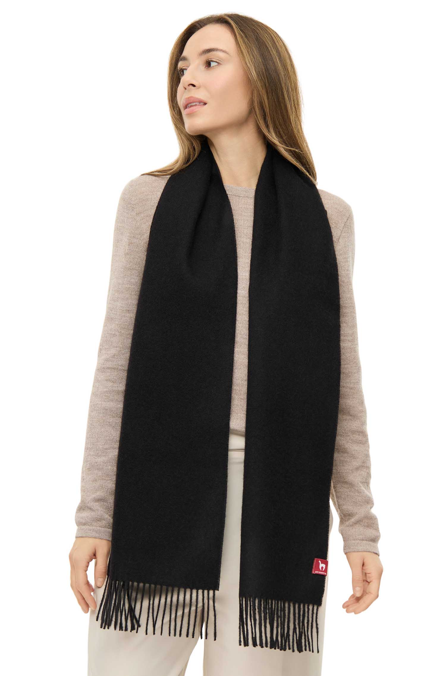 Alpaka Schal UNI aus 100% Baby Alpaka (30*180 cm)