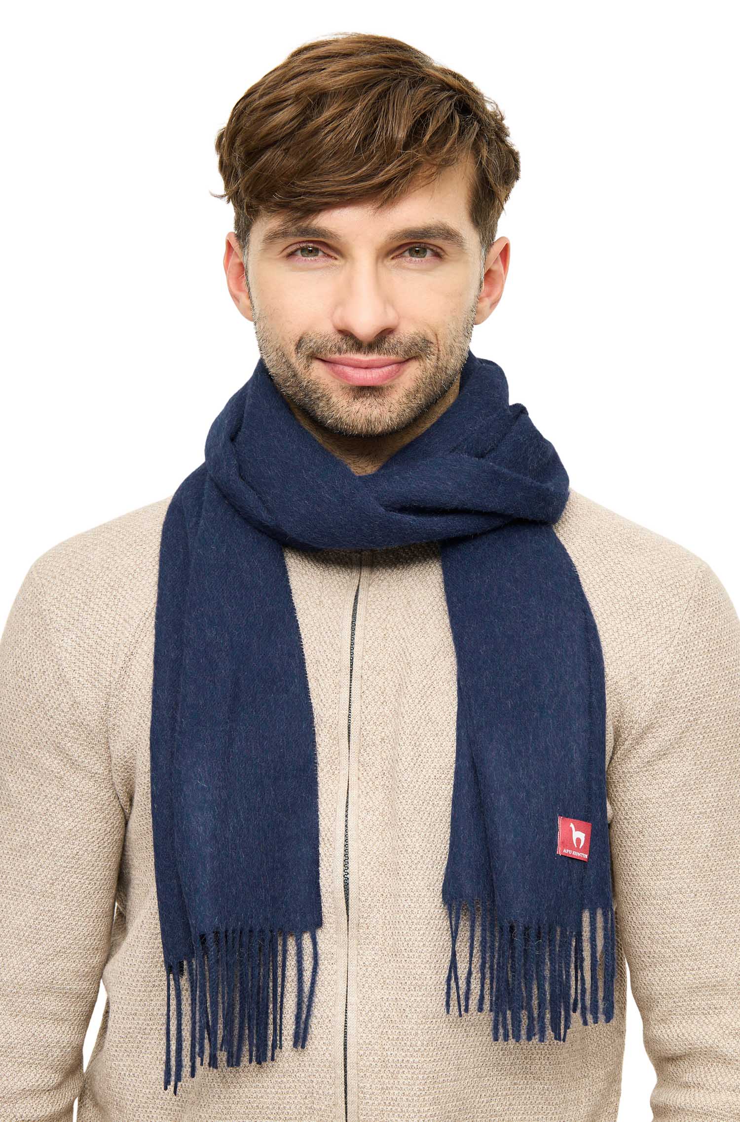 Alpaka Schal UNI aus 100% Baby Alpaka (30*180 cm)