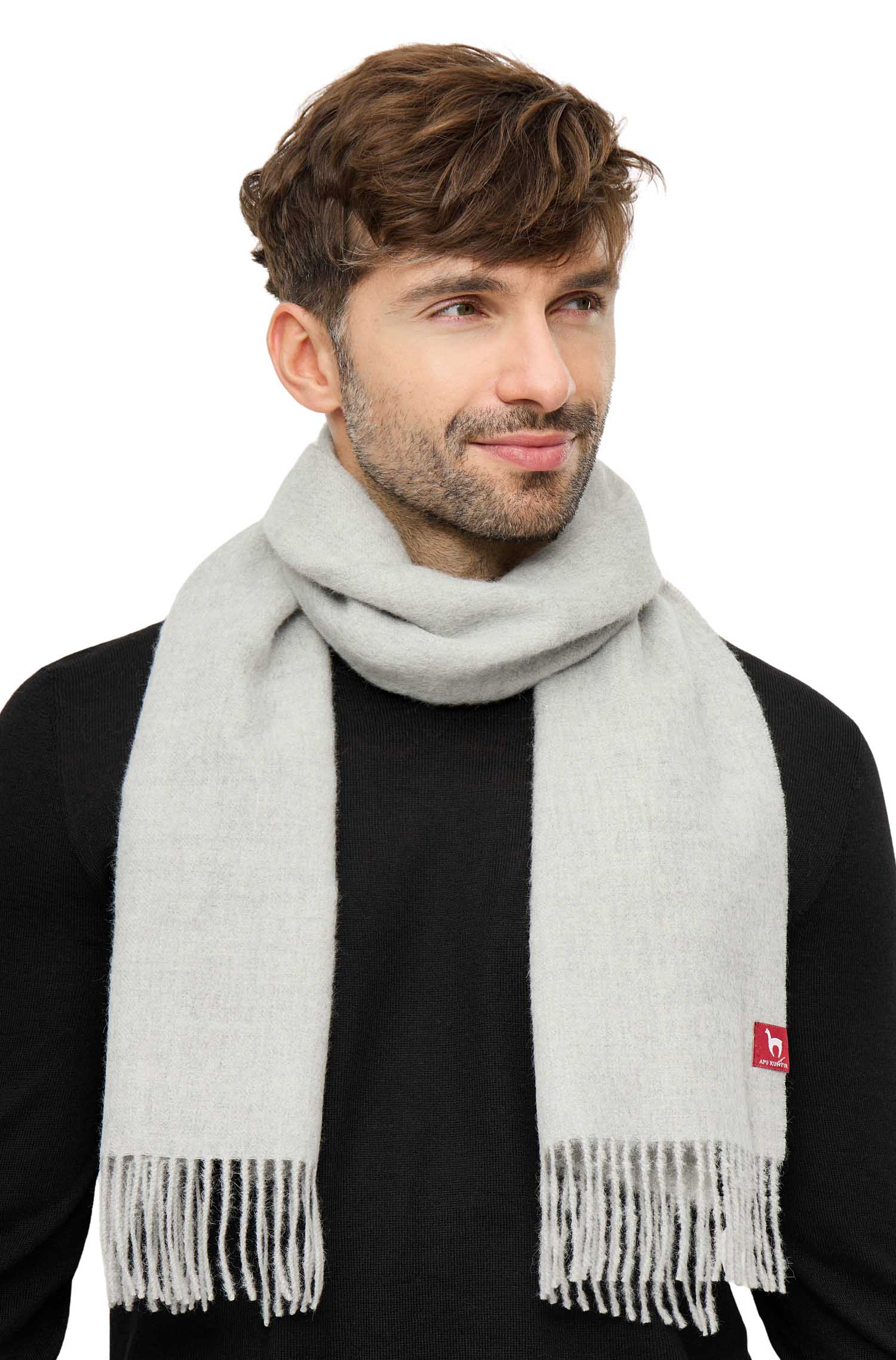 Alpaka Schal UNI aus 100% Baby Alpaka (30*180 cm)