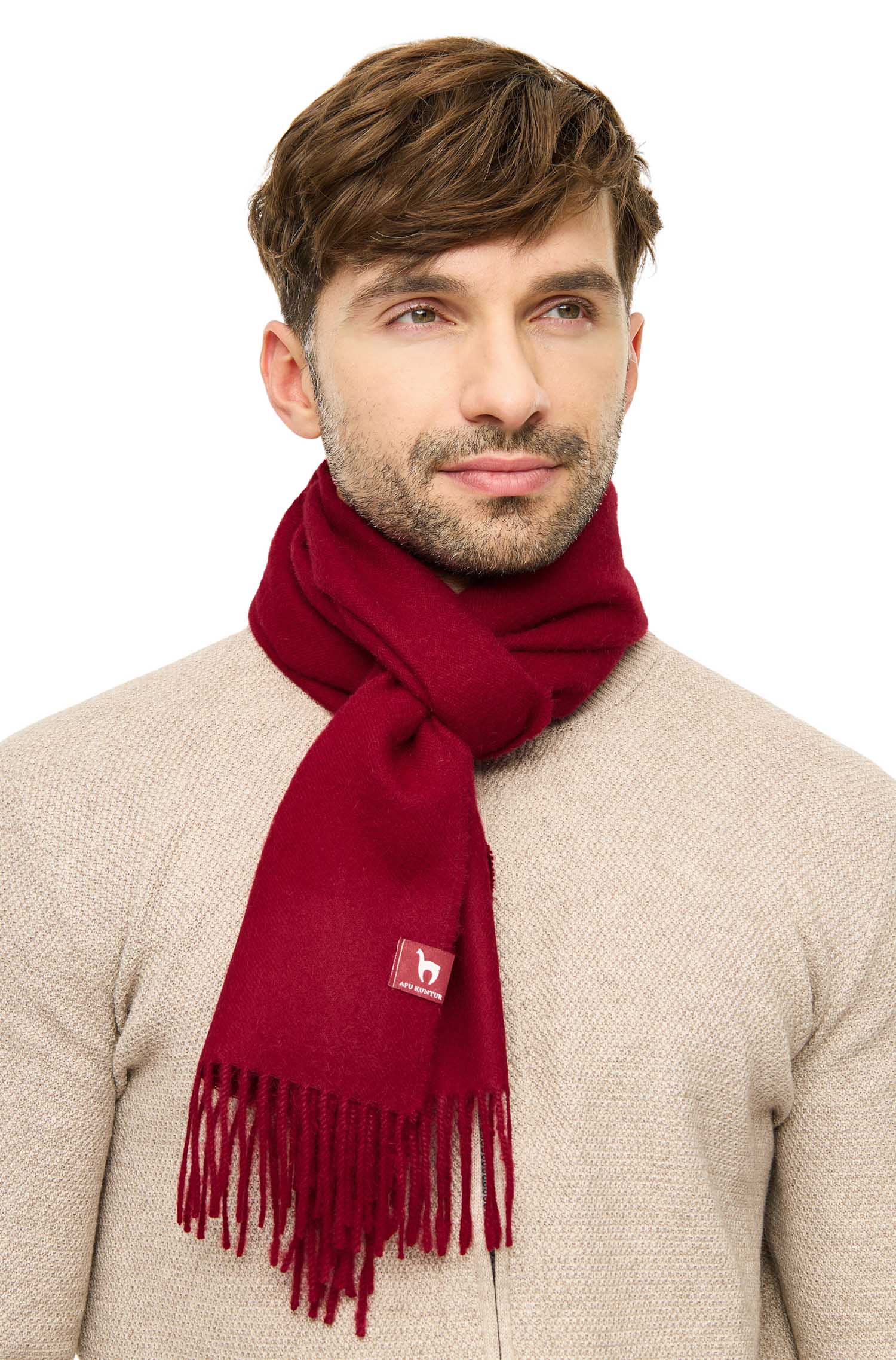 Alpaka Schal UNI aus 100% Baby Alpaka (30*180 cm)