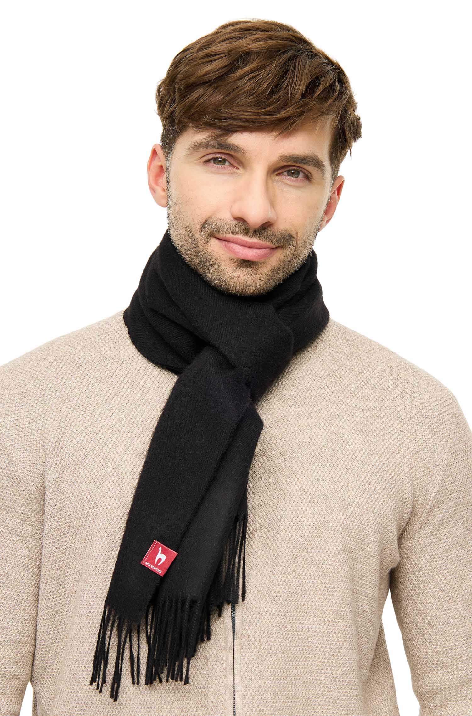 Alpaka Schal UNI aus 100% Baby Alpaka (30*180 cm)