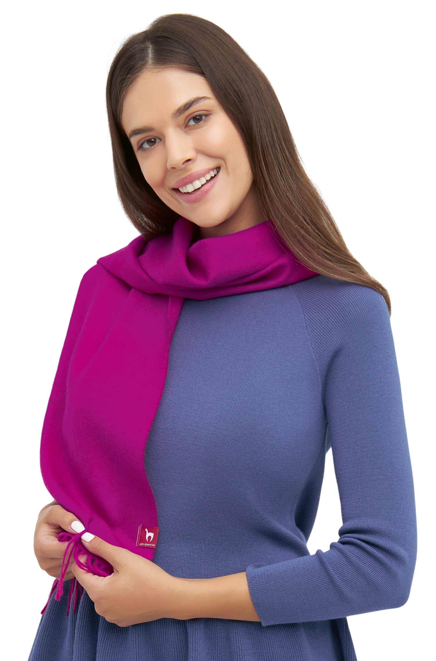 Alpaka Schal UNI aus 100% Baby Alpaka (30*180 cm)