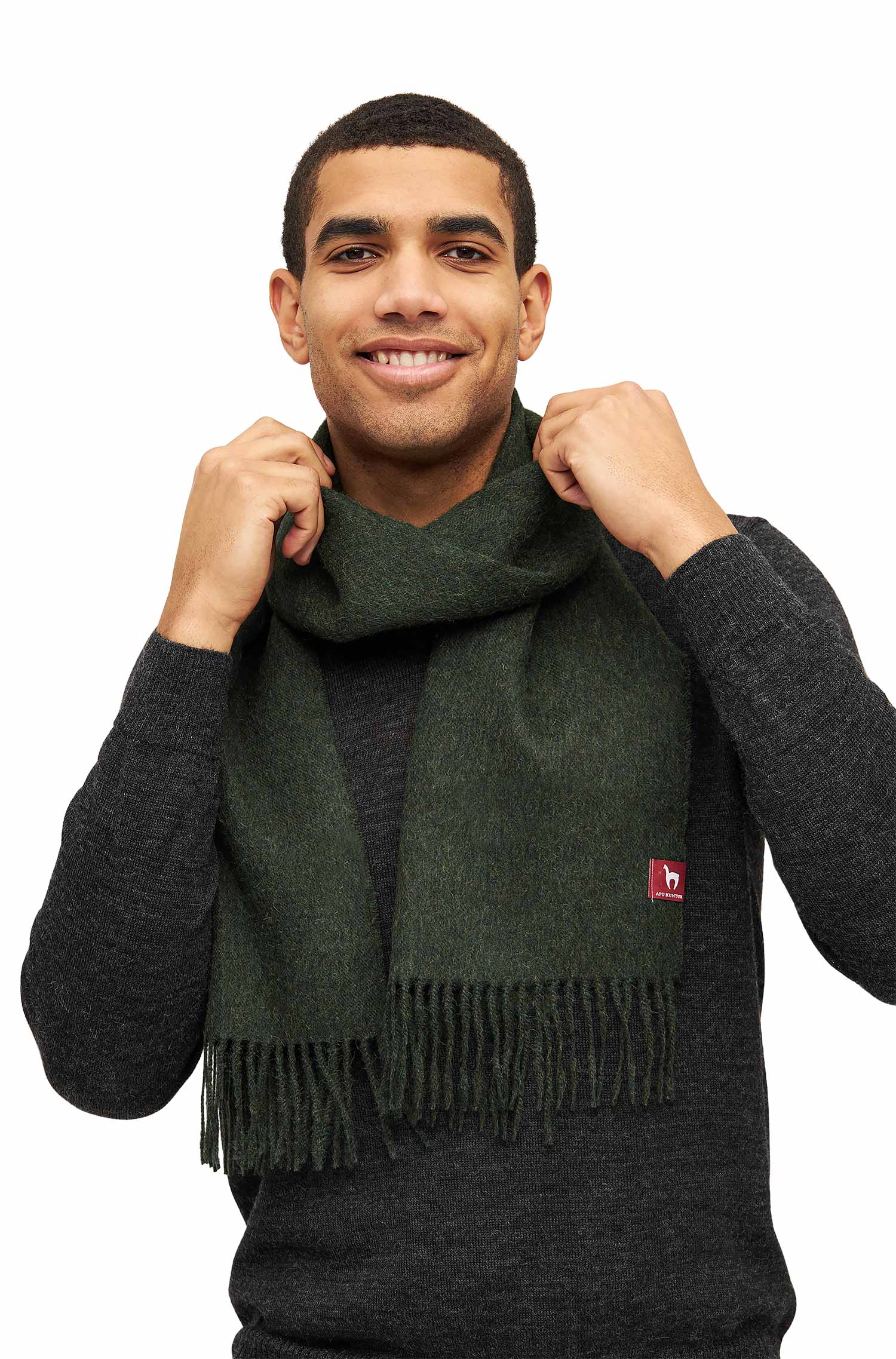 Alpaka Schal UNI aus 100% Baby Alpaka (30*180 cm)