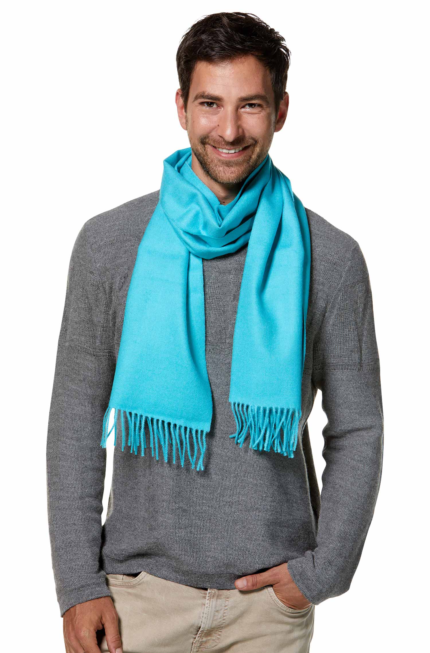 Alpaka Schal UNI aus 100% Baby Alpaka (30*180 cm)