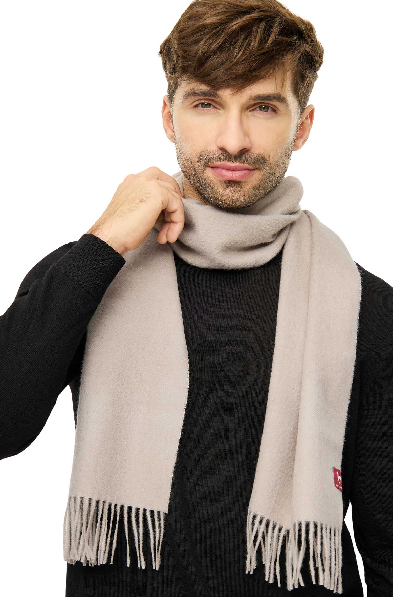 Alpaka Schal UNI aus 100% Baby Alpaka (30*180 cm)