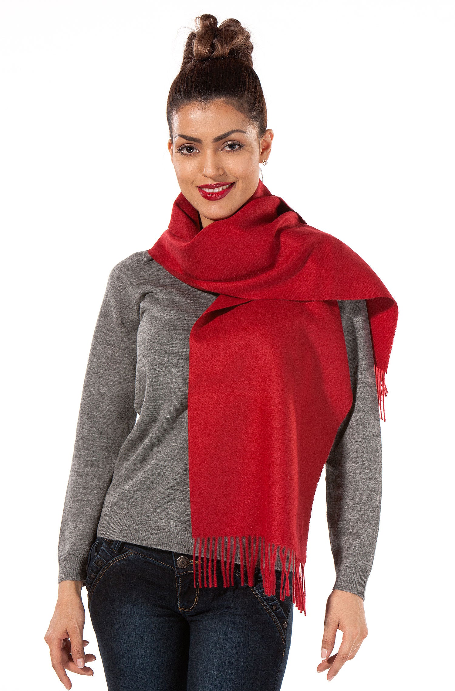 Alpaka Schal UNI aus 100% Baby Alpaka (30*180 cm)