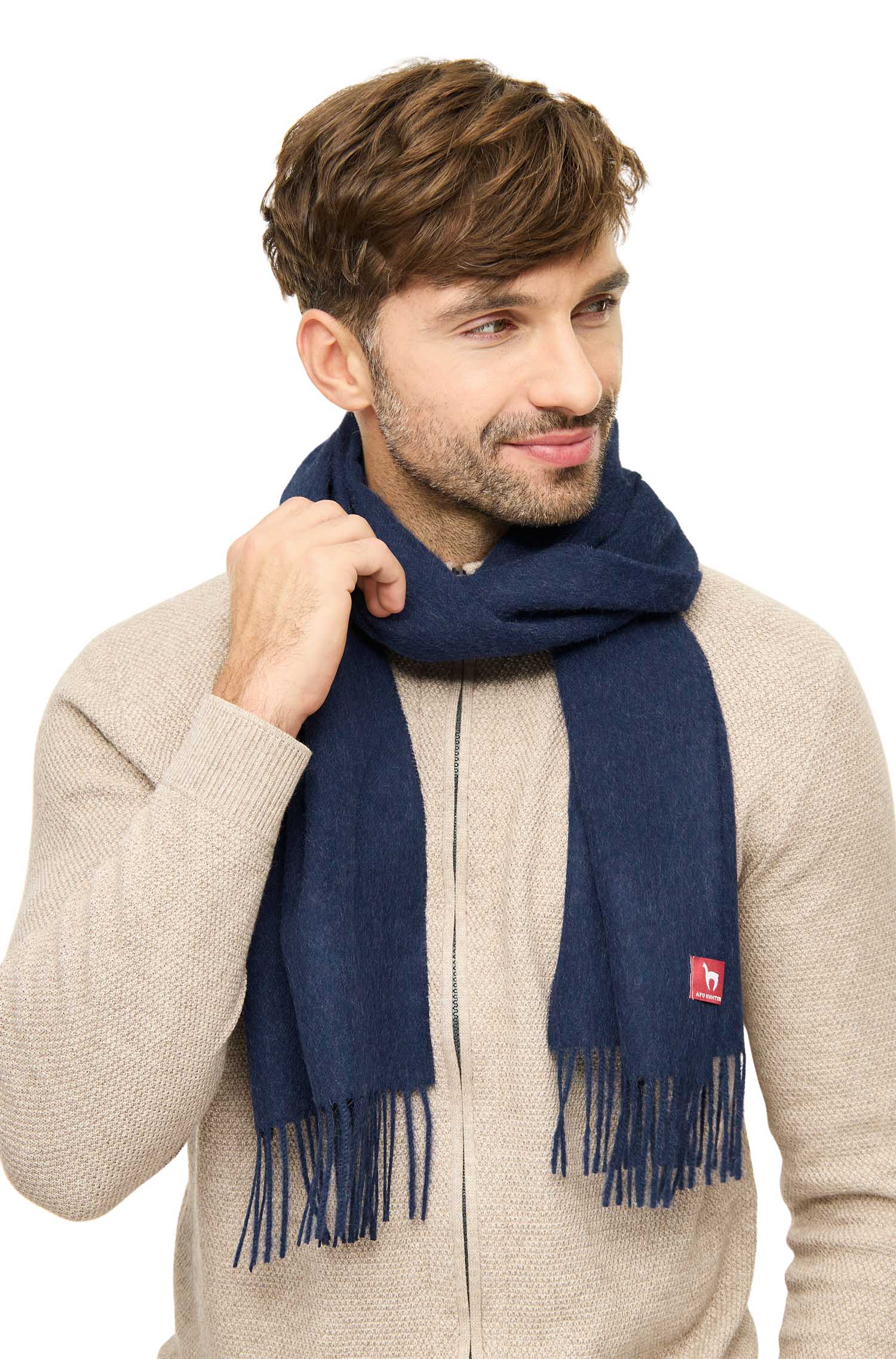 Alpaka Schal UNI aus 100% Baby Alpaka (30*180 cm)