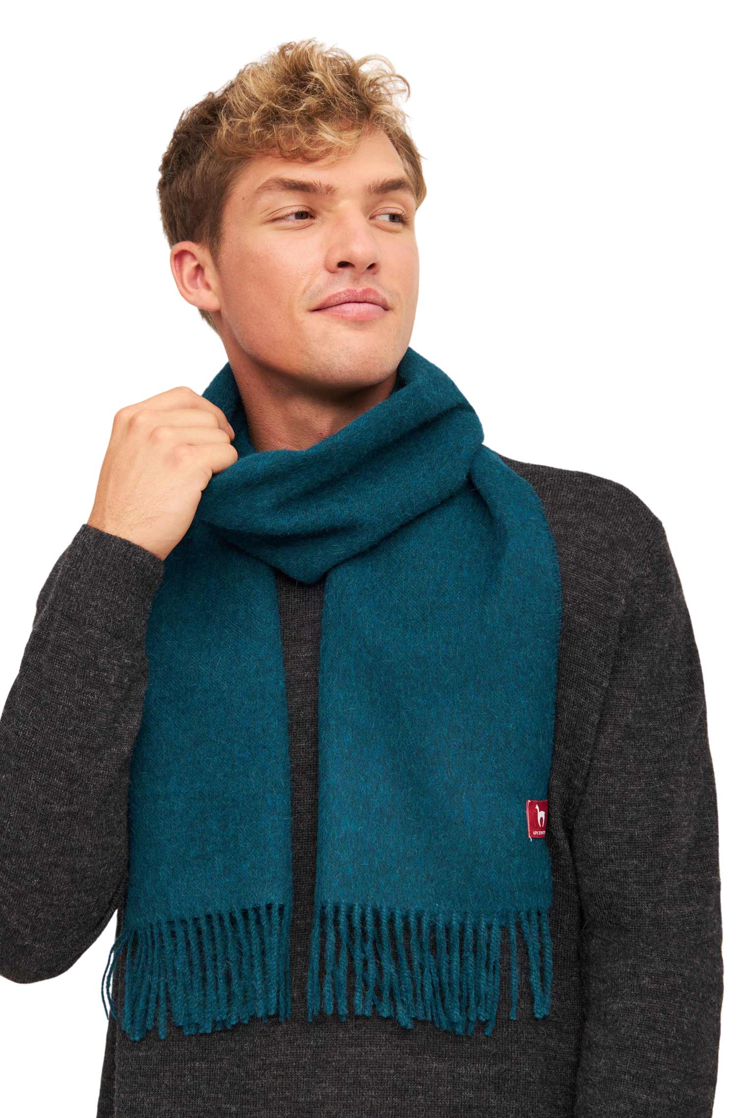 Alpaka Schal UNI aus 100% Baby Alpaka (30*180 cm)