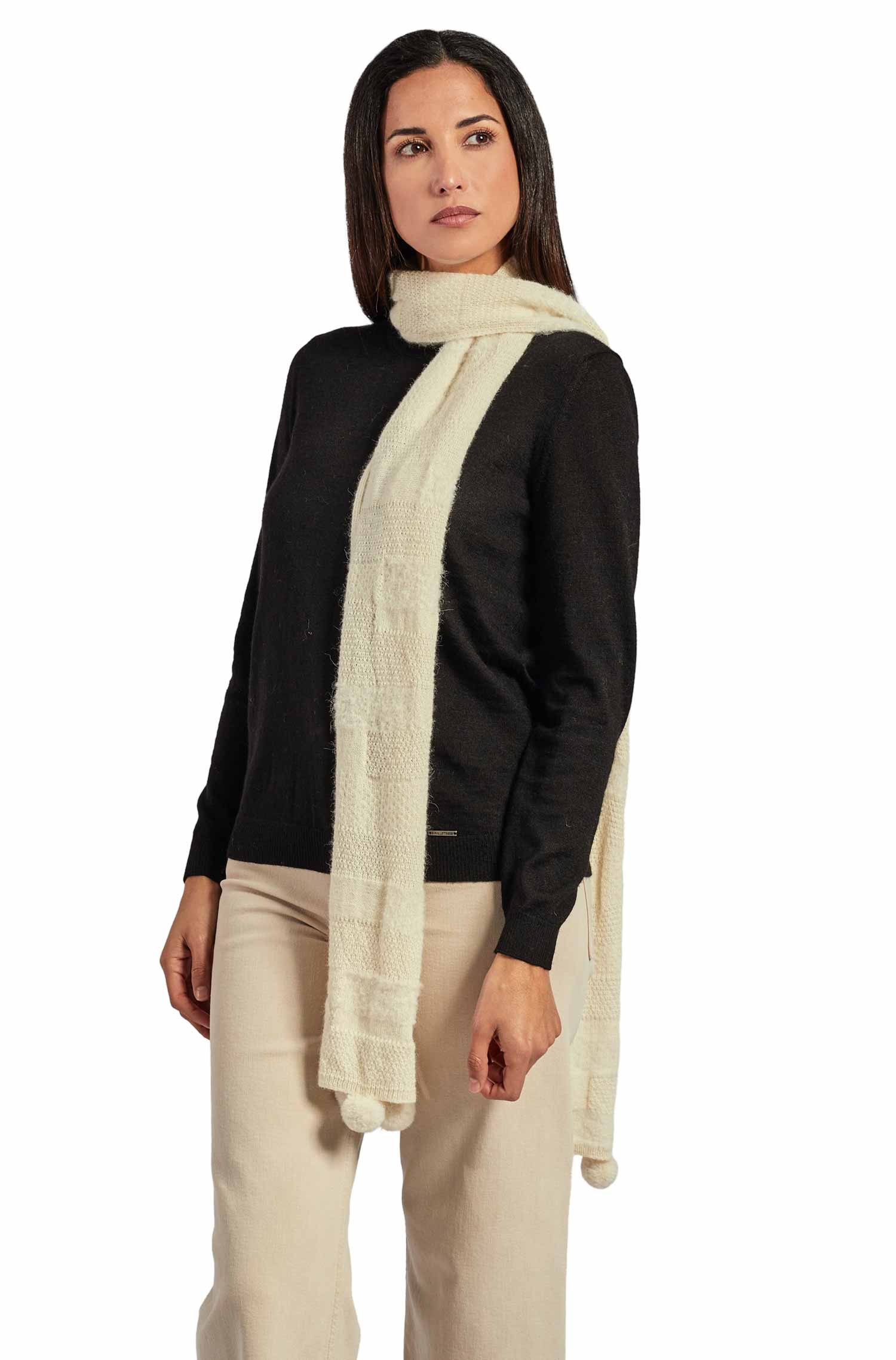 Alpaca scarf WANNABE made of 100% baby alpaca
