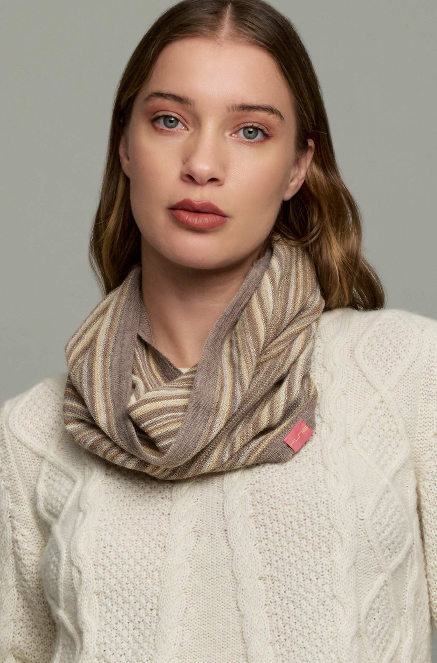 Alpaka Schal YANIS aus 100% Baby Alpaka