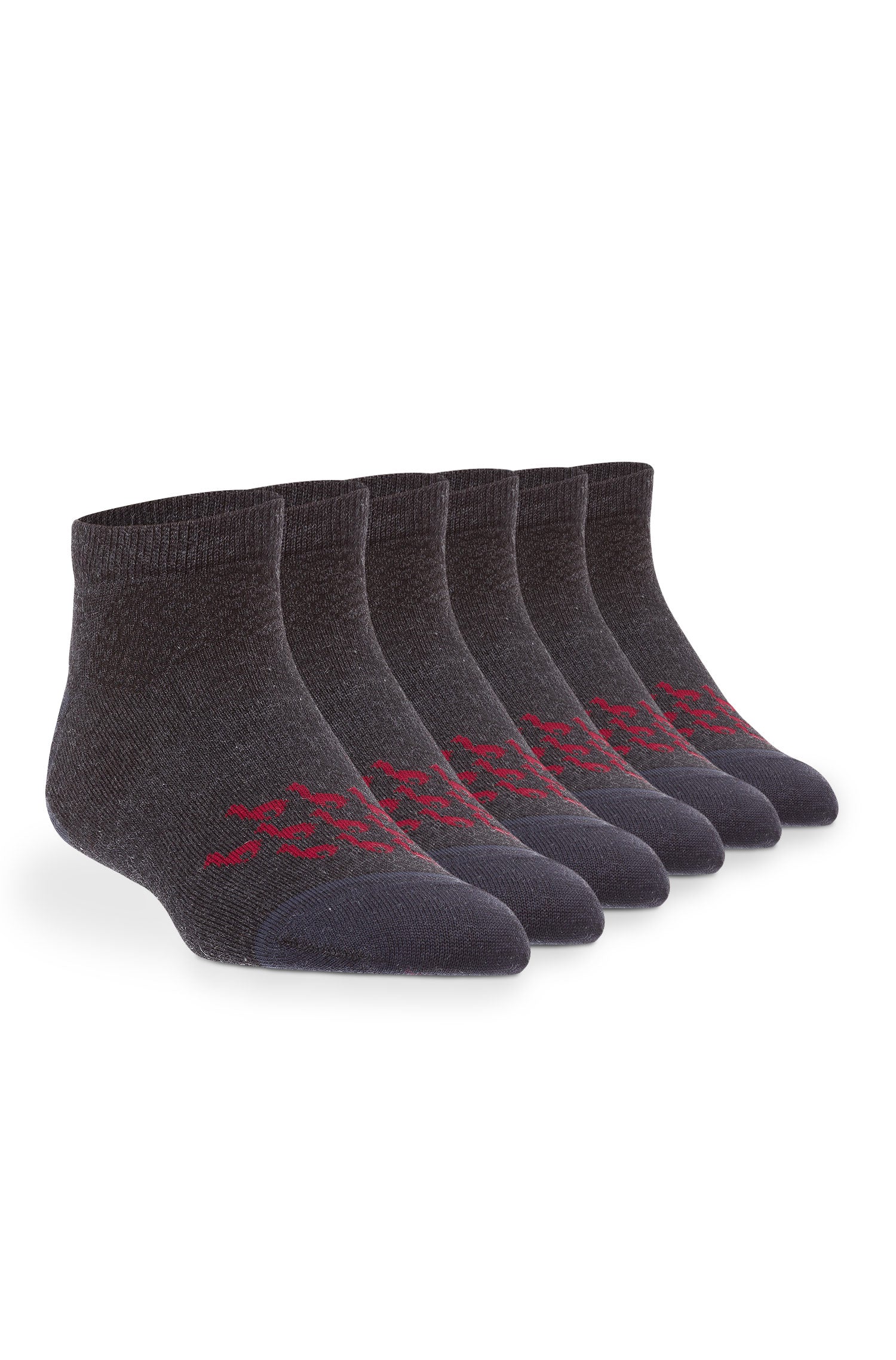 Lot de 6 chaussettes SNEAKER en alpaga composées à 70 % de bébé alpaga et à 25 % de coton Pima