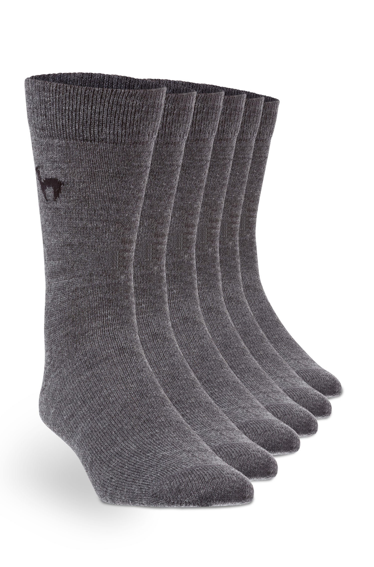 Lot de 6 chaussettes en alpaga BUSINESS en mélange de laine d'alpaga