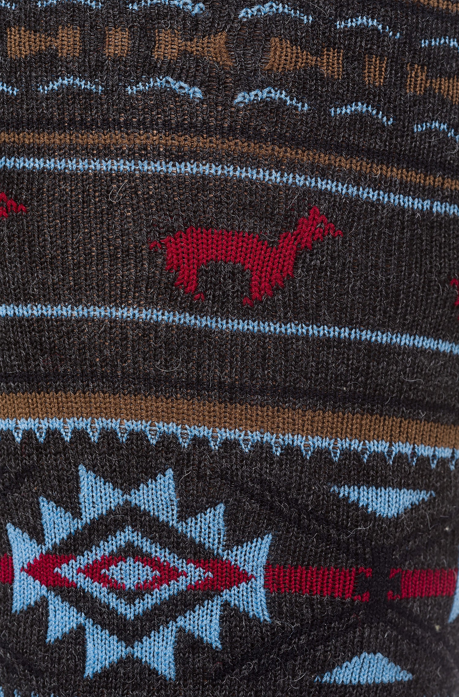 Alpaka Socken JACQUARD 6er Pack aus 70% Baby Alpaka und 25% Pima Baumwolle