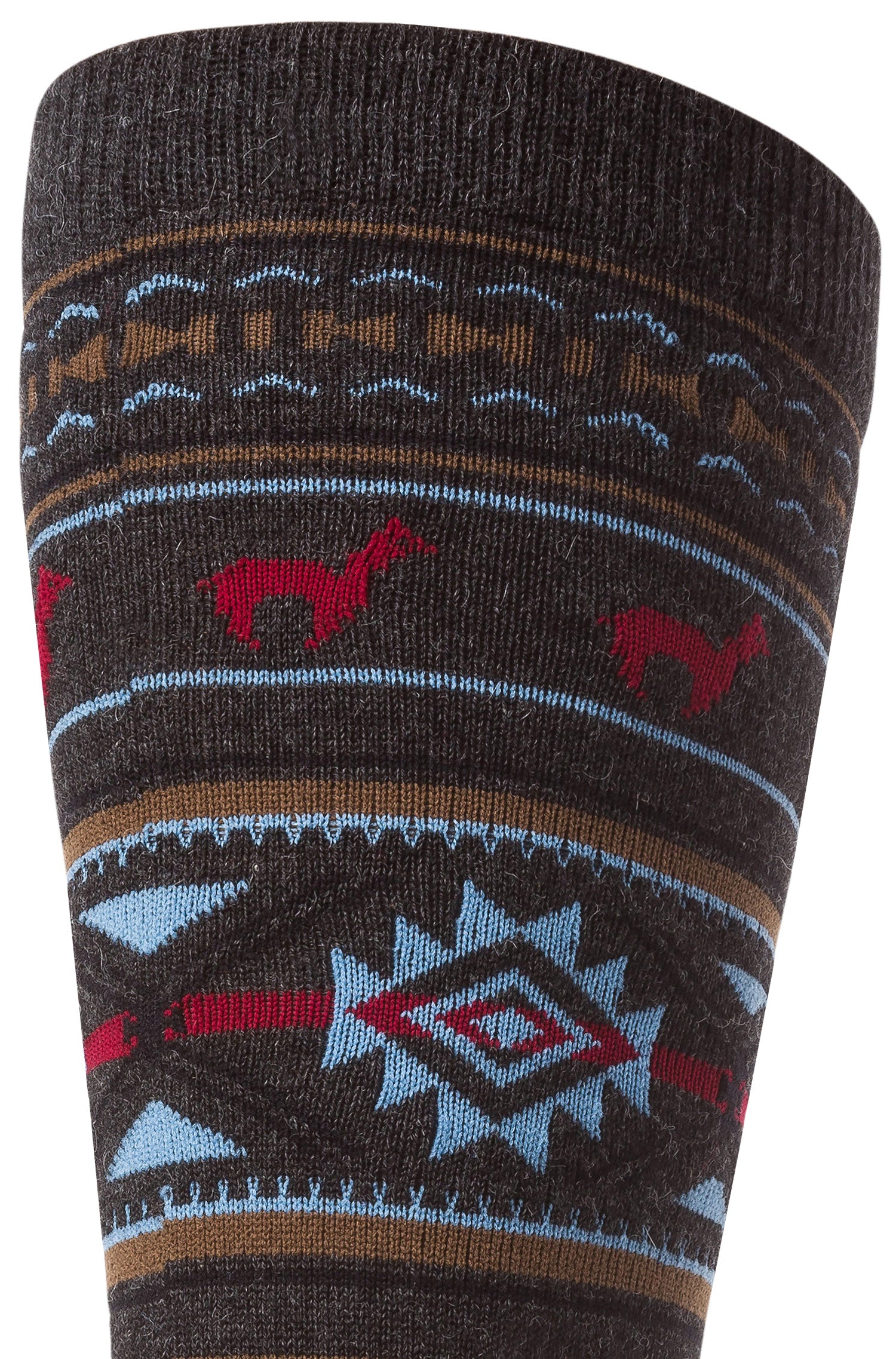 Alpaka Socken JACQUARD aus 70% Baby Alpaka und 25% Pima Baumwolle