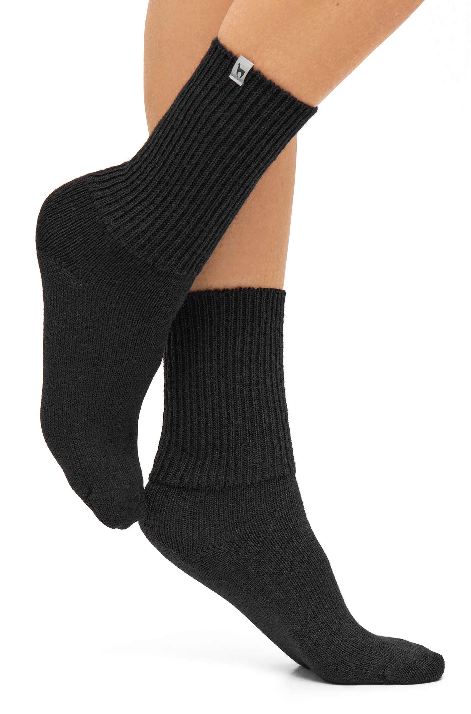 Weiche Herren Socken aus Alpaka-Wolle-Mix für Wärme
