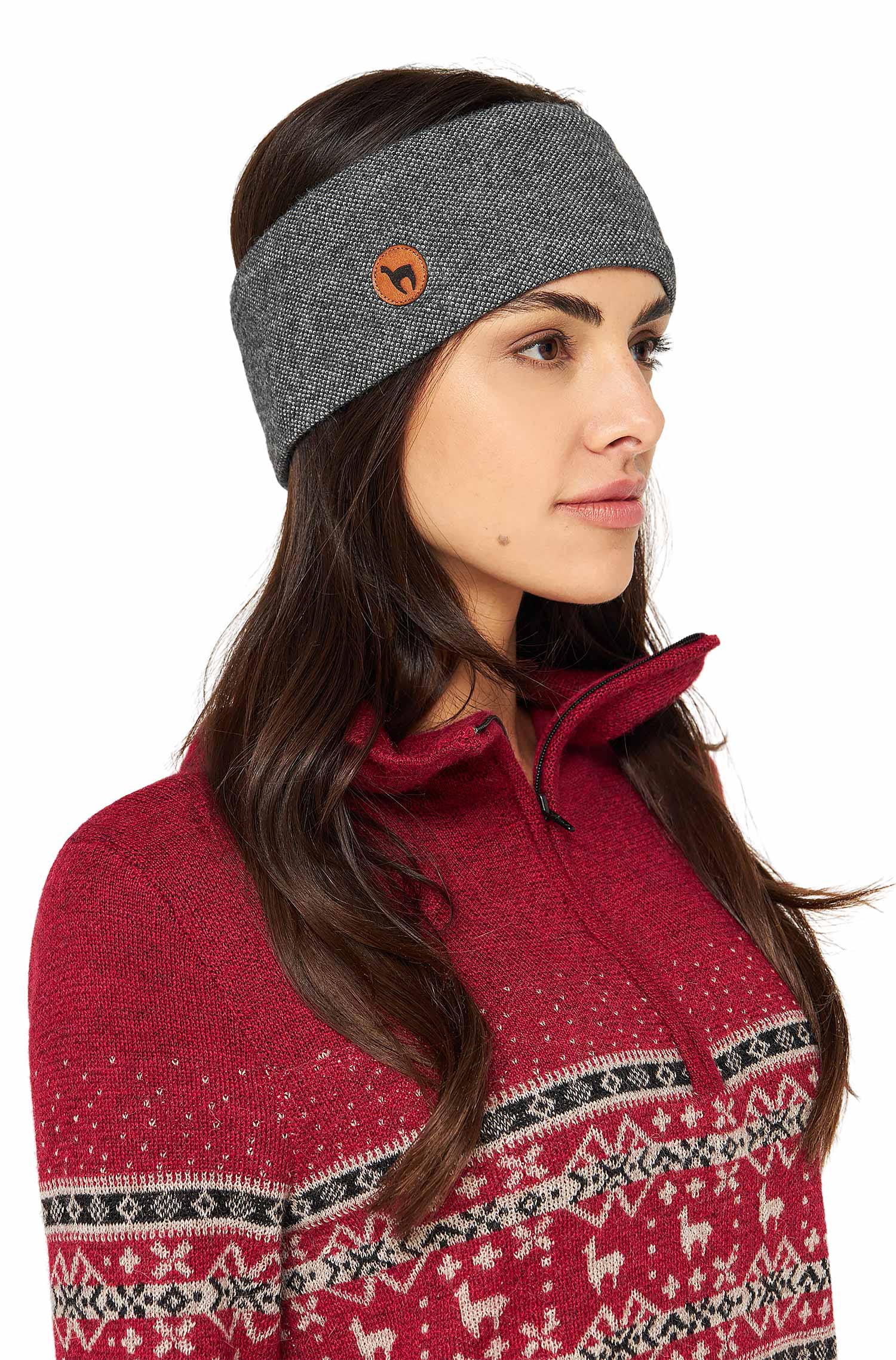 Alpaka Stirnband ALPACA SPORT Stirnband aus 50% Baby Alpaka und 45% Wolle