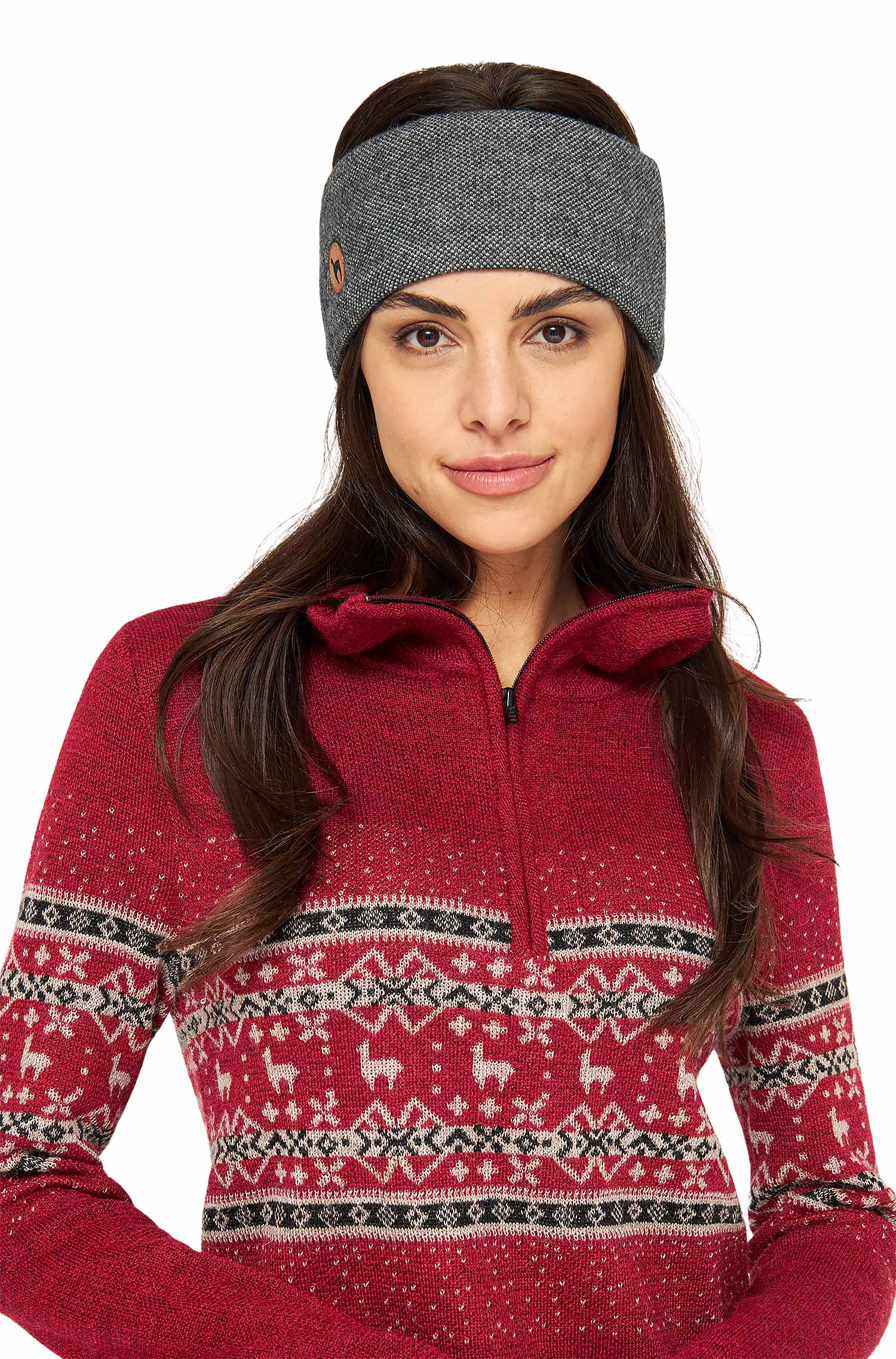 Alpaka Stirnband ALPACA SPORT Stirnband aus 50% Baby Alpaka und 45% Wolle