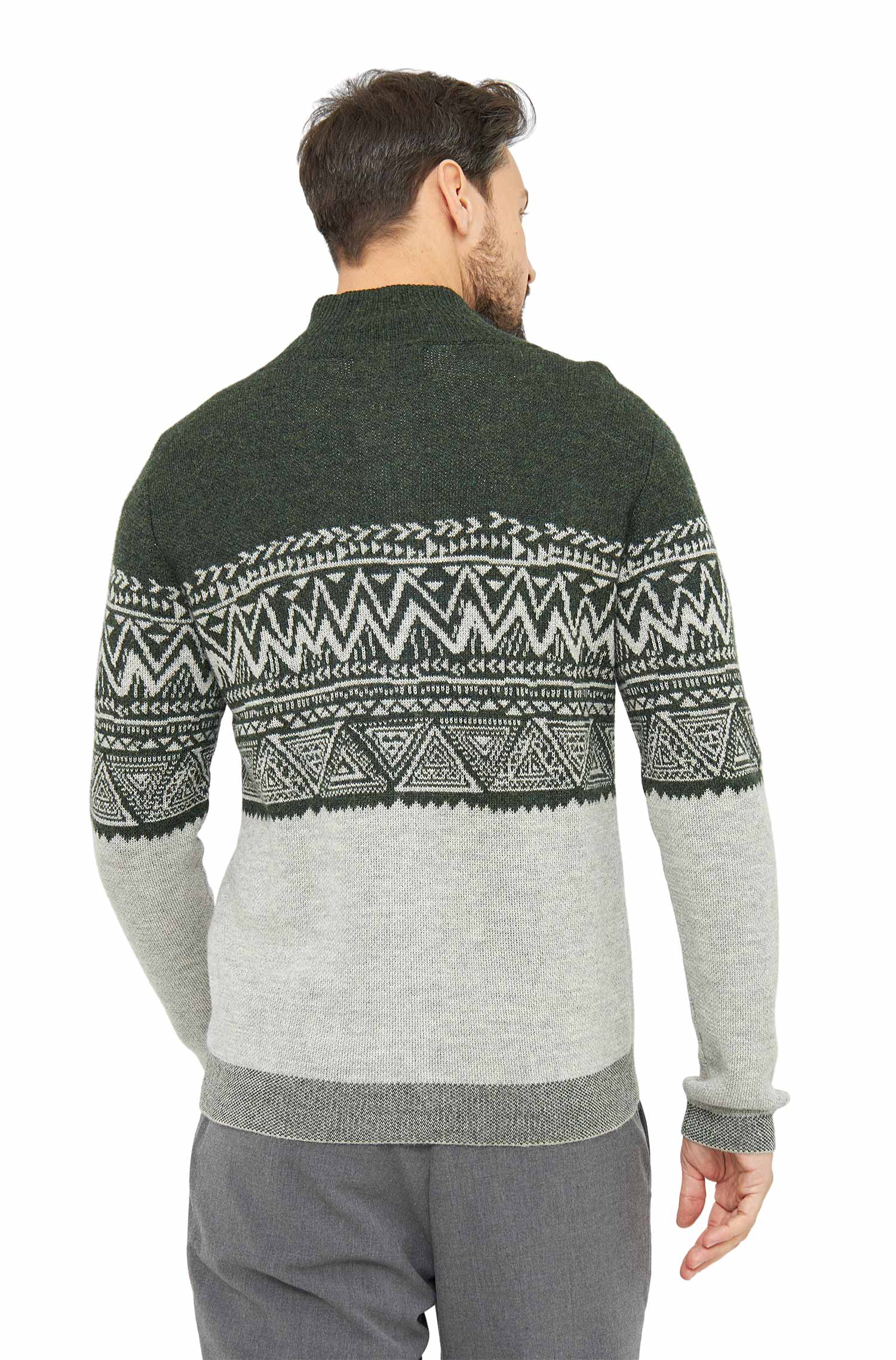Alpaka Strickjacke GIORGIO aus 100% Baby Alpaka