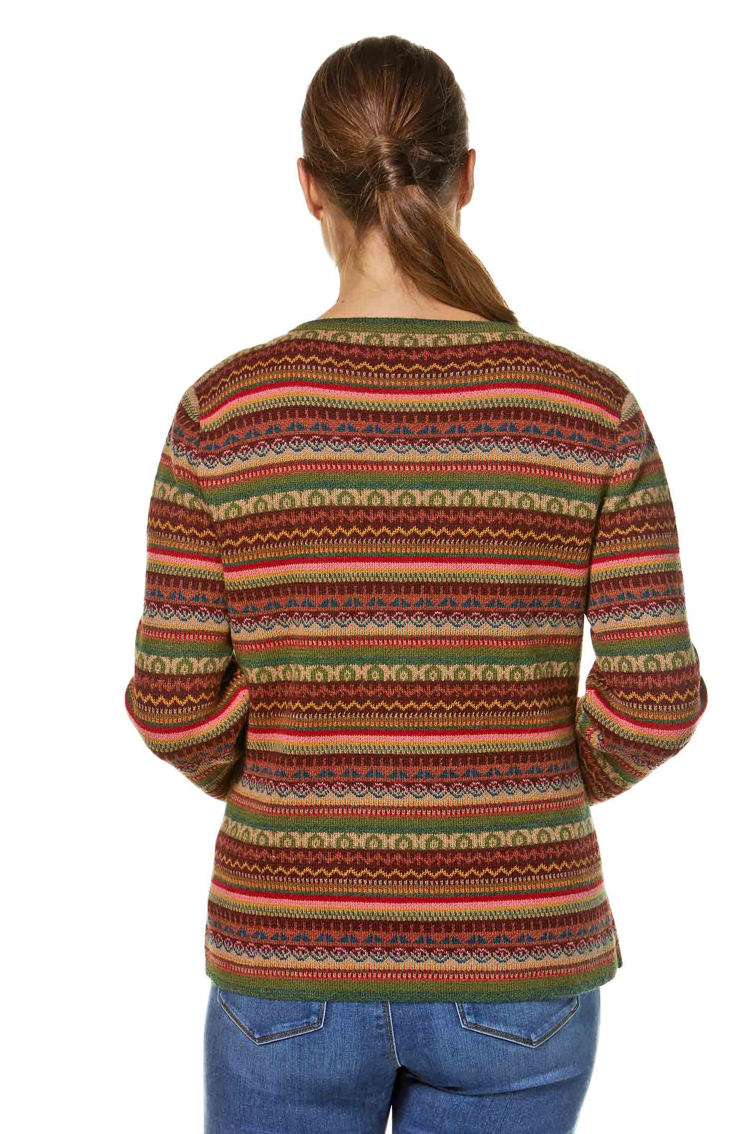 Alpaka Strickjacke LUNA aus 100% Baby Alpaka