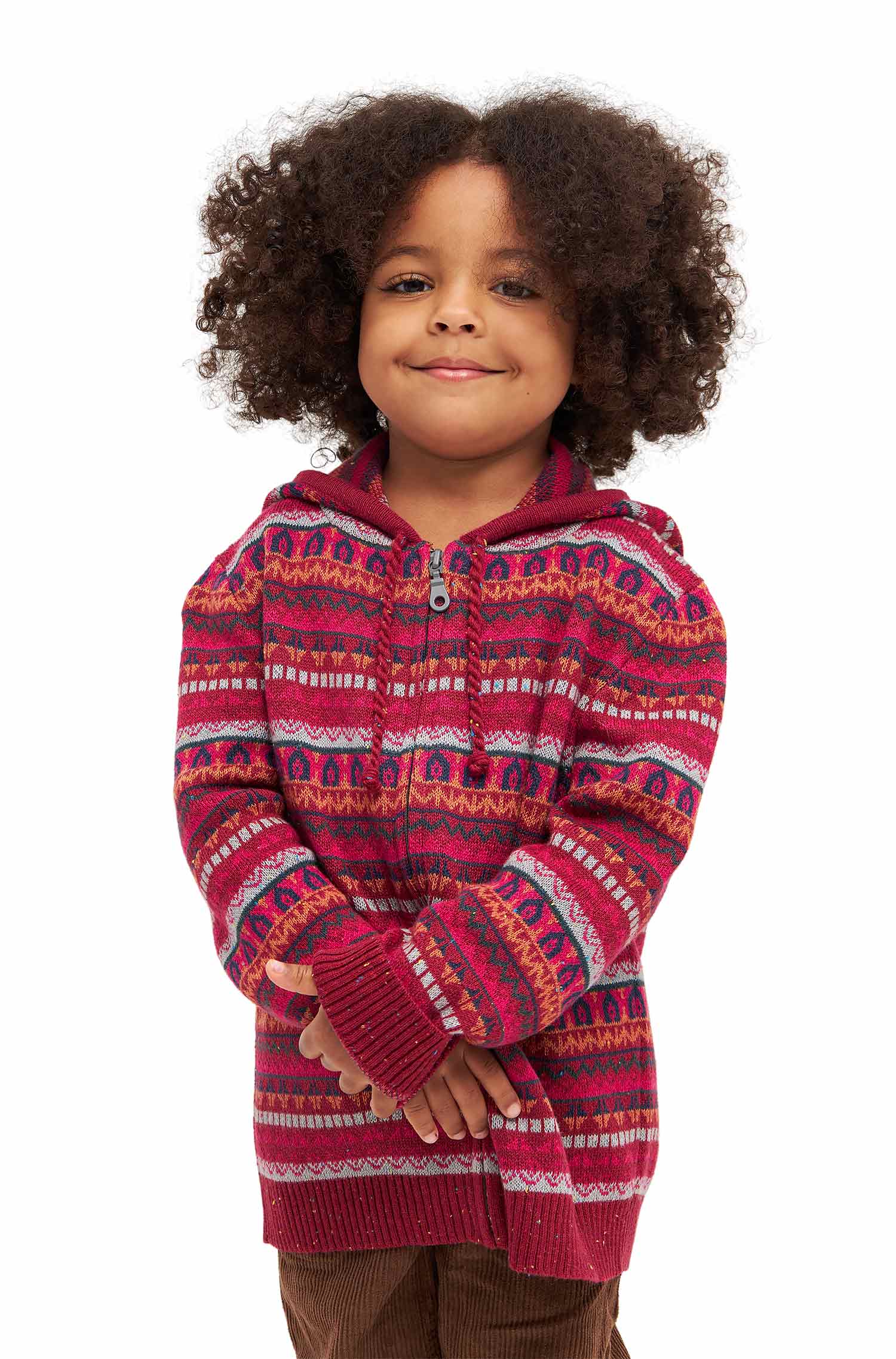 Alpaka Strickjacke MONITO aus Baby Alpaka und Pima Baumwolle