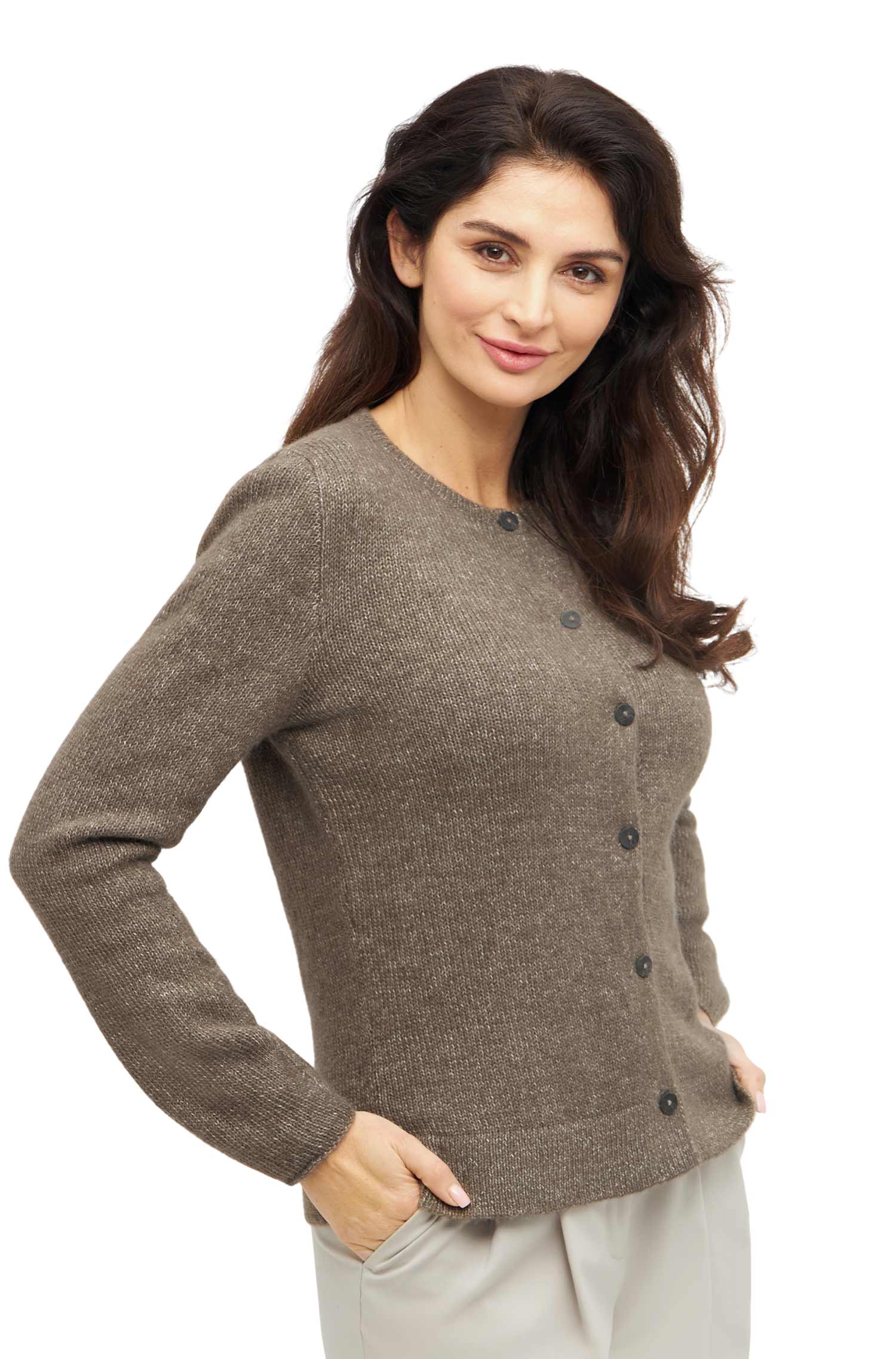 Alpaka Strickjacke PACA