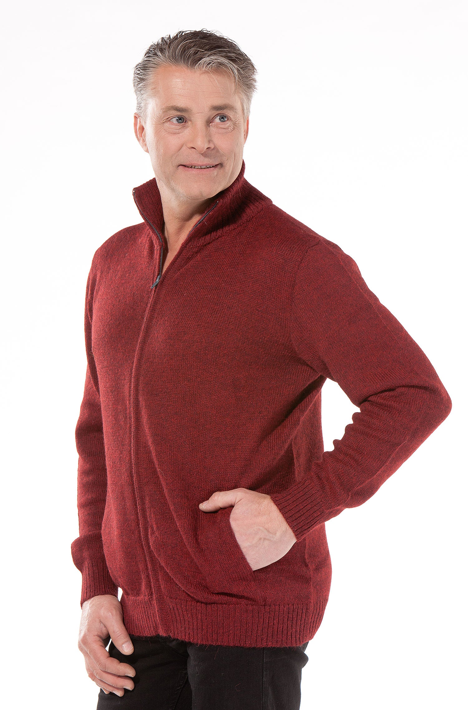 Alpaka Strickjacke RONALDO