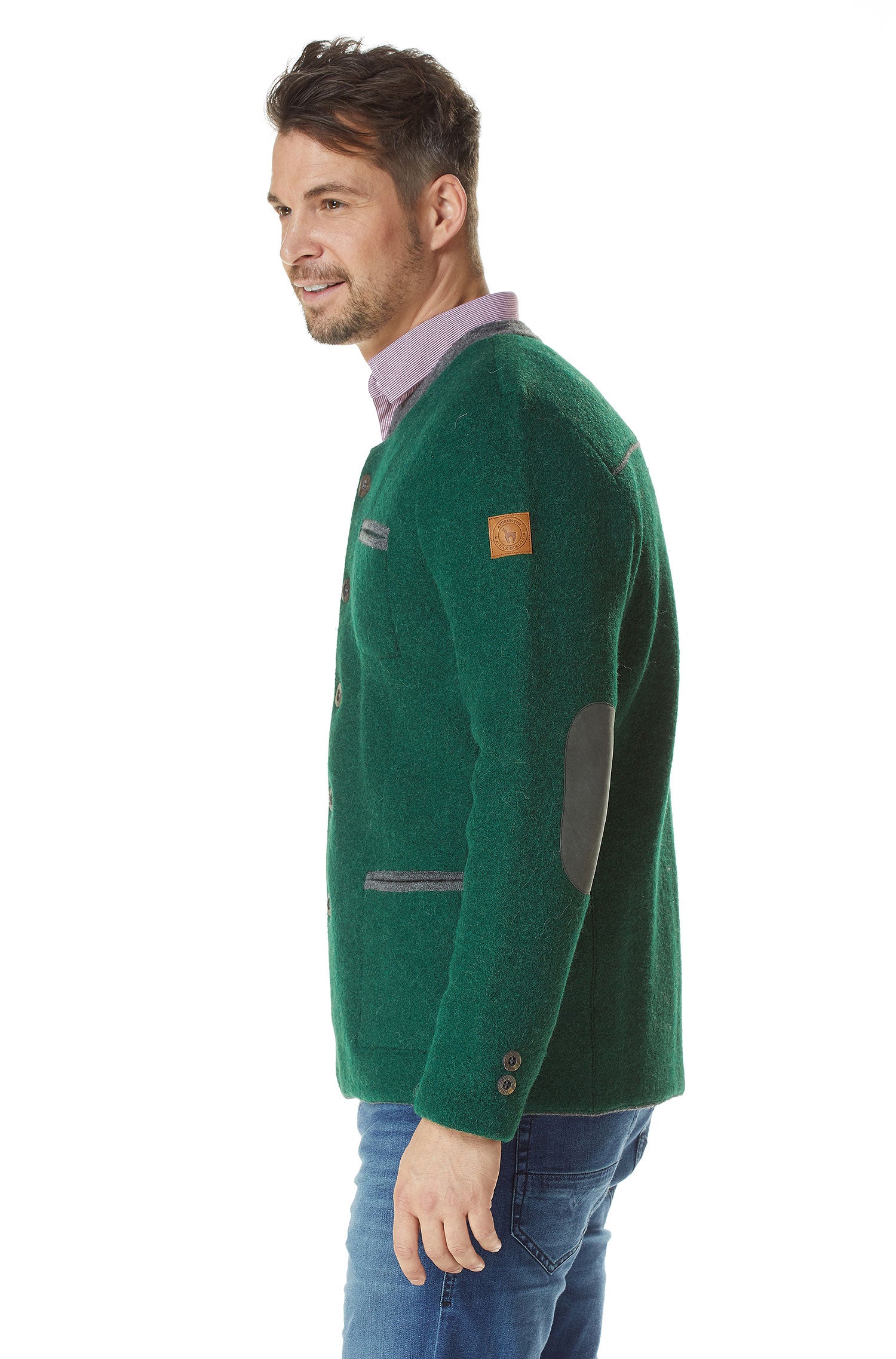 Alpaka Trachtenjacke FELIX aus Alpaka und Wolle