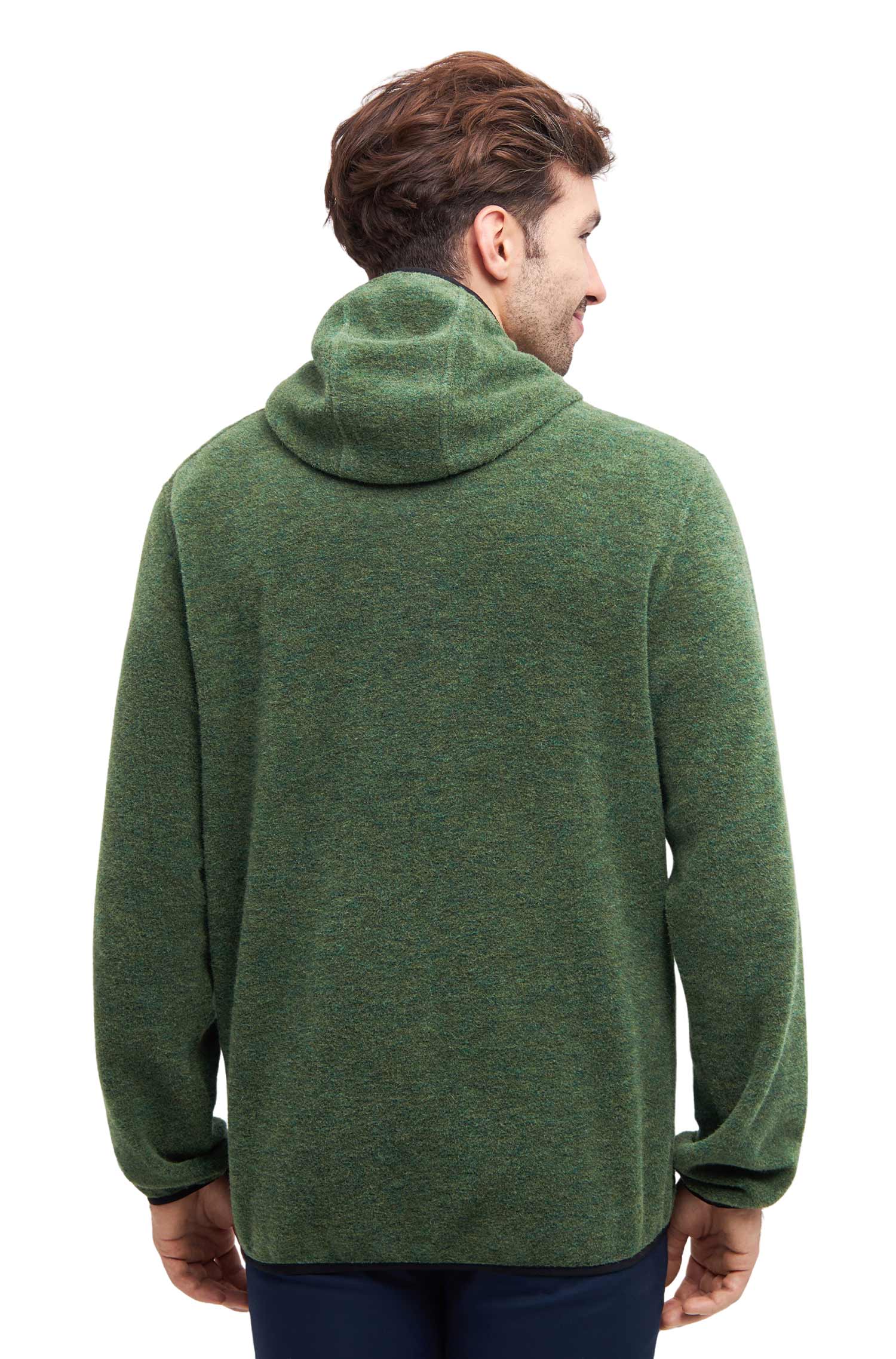 Alpaka Unisex Kapuzenjacke APU FLEECE